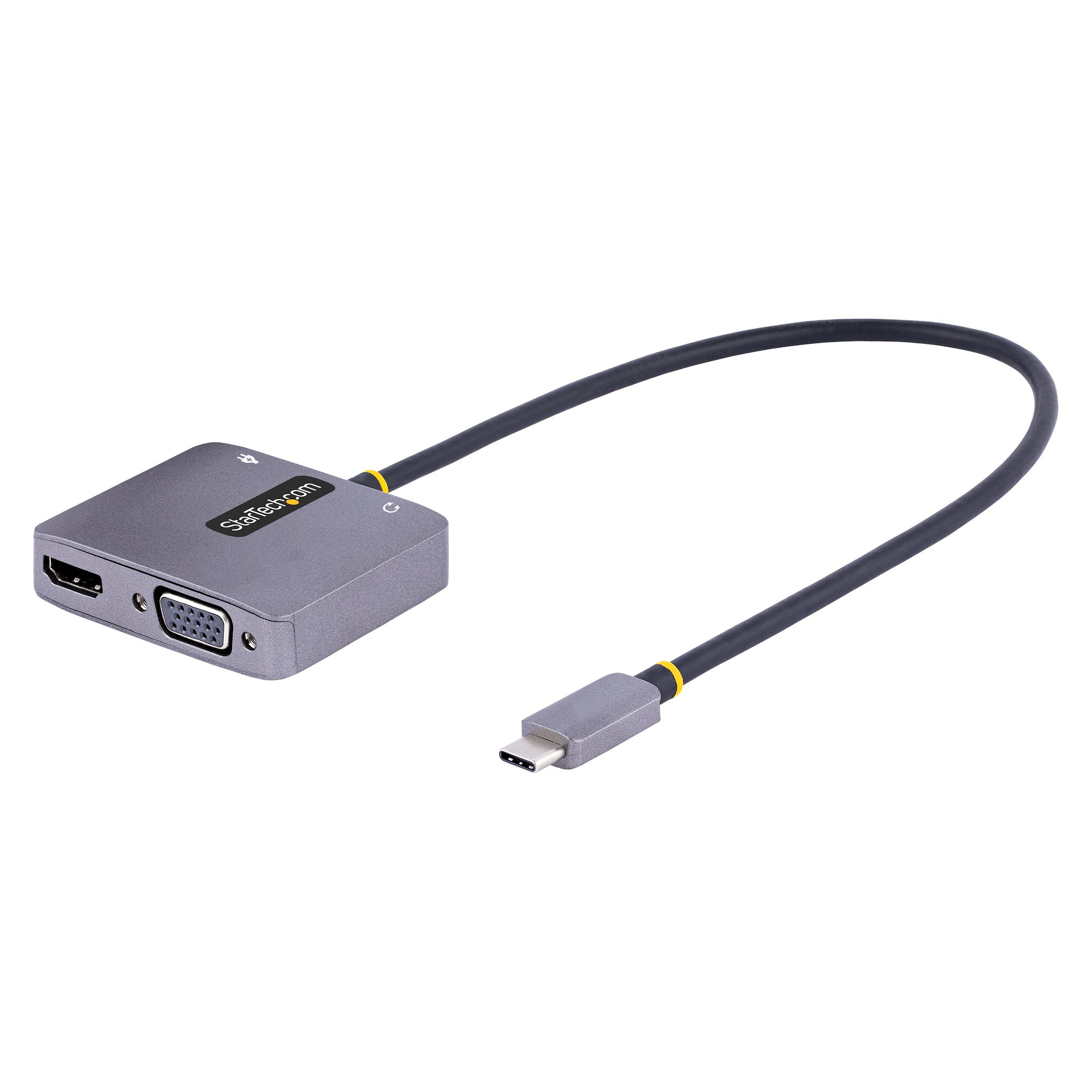 USB C VIDEO ADAPTER 4K 60HZ 4K 60HZ 3.5MM AUDIO 100W PD