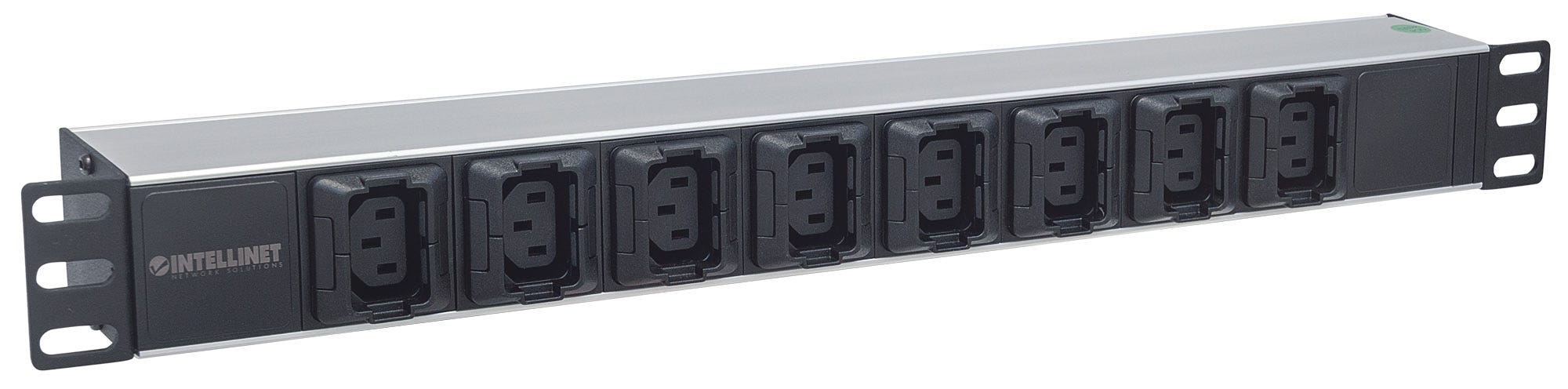 INTELLINET 19 Kaltgerätebuchse 8-fach C13 PDU mit Klammern