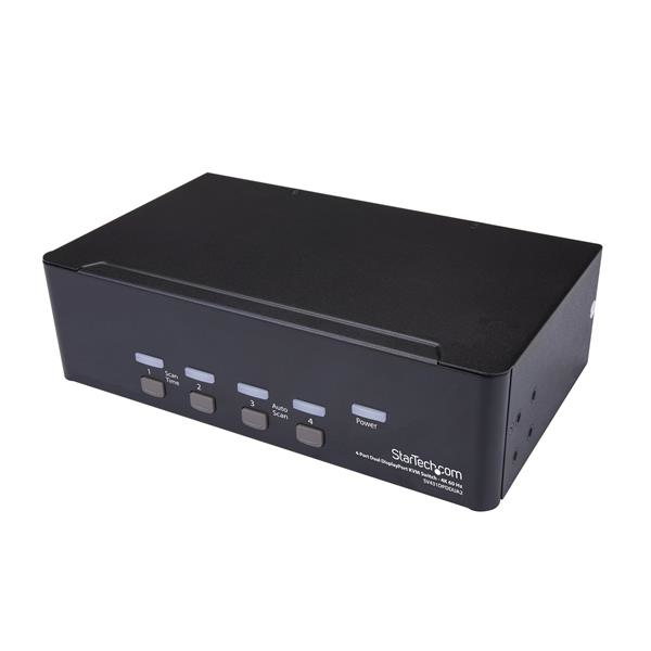 4PT DUAL DP KVM SWITCH 4K60 KVM SWITCH - 4K60 - 4 PORT