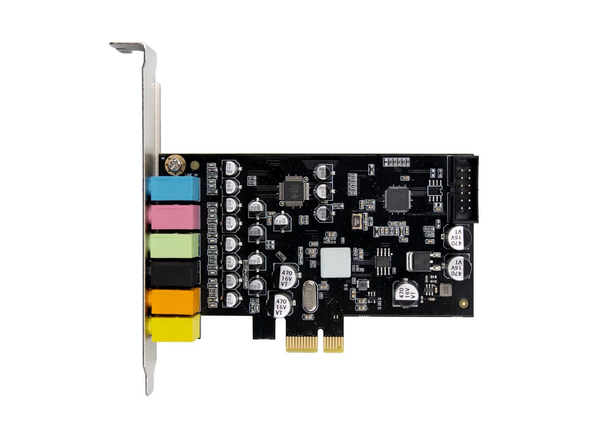 CONCEPTRONIC Sound PCIe-Karte 7.1CH S/PDIF bis 24Bit/192kHz