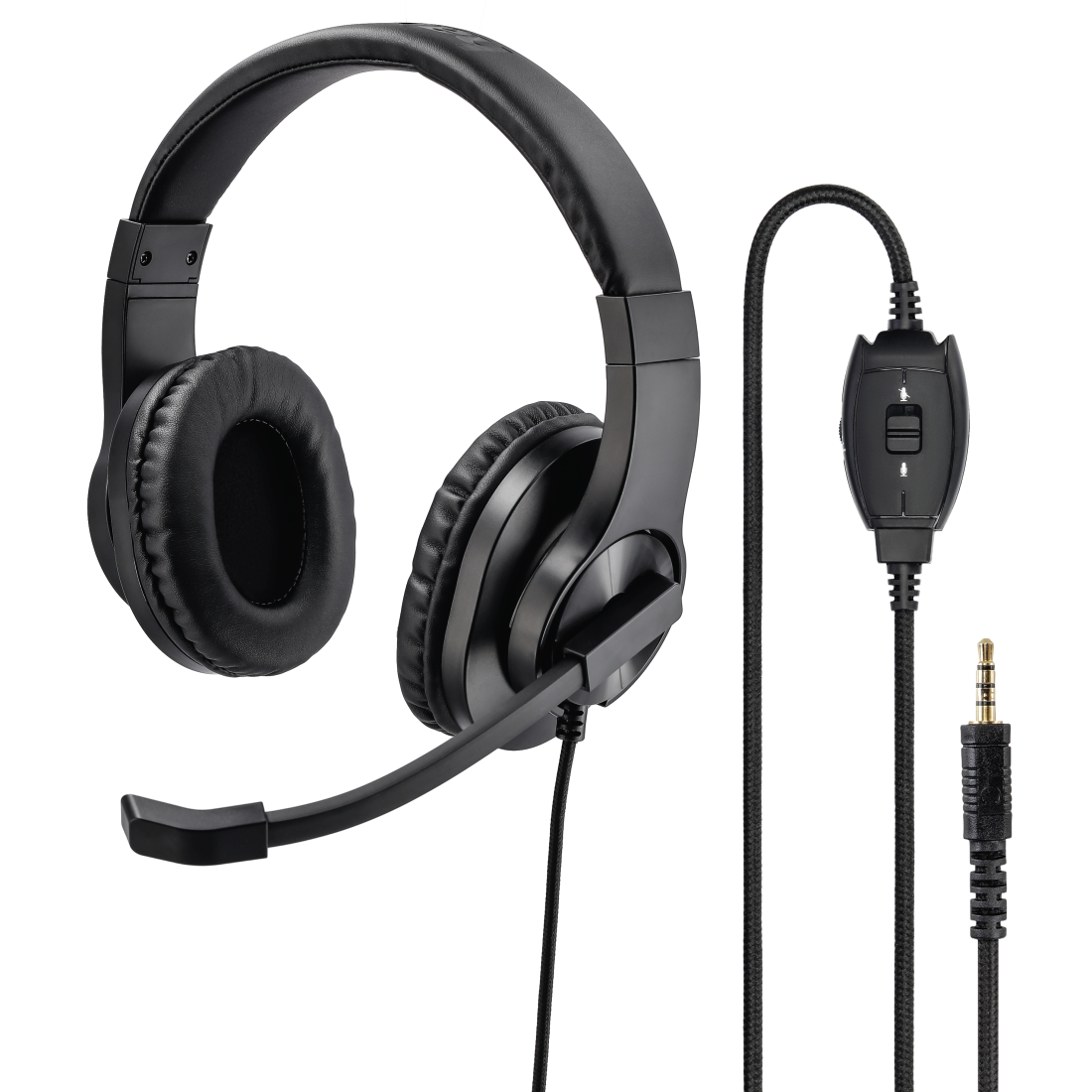 hama HS-P350 Headset schwarz
