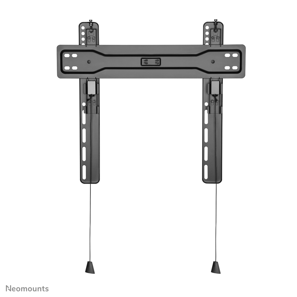 NEOMOUNTS W400BLACK Ultraflache Wandhalterung Fix 81,28-139,7cm 32-55Zoll max 35kg VESA bis 400x400 Ultraslim 1,8cm schwa