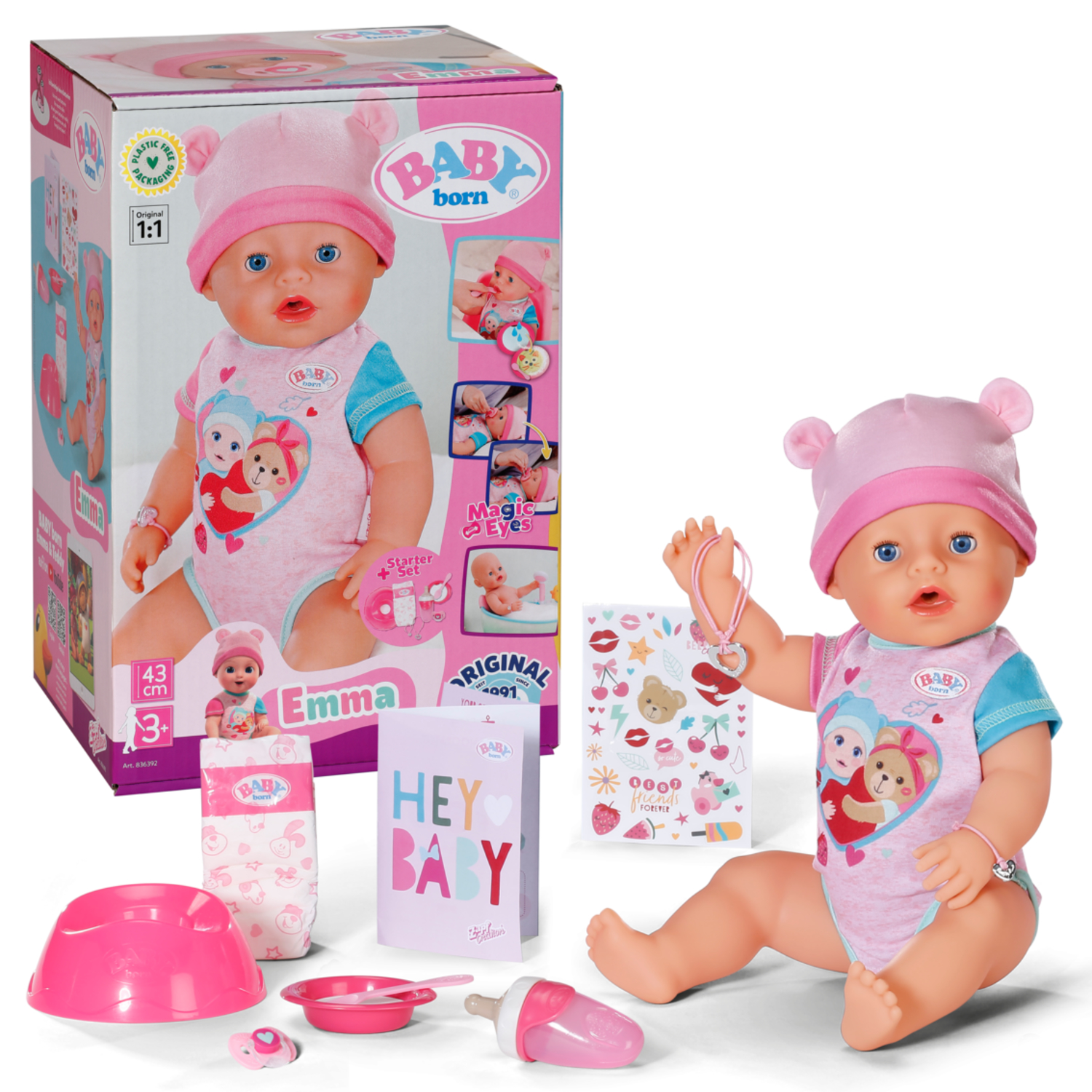 BABY born® Emma 43cm, Puppe