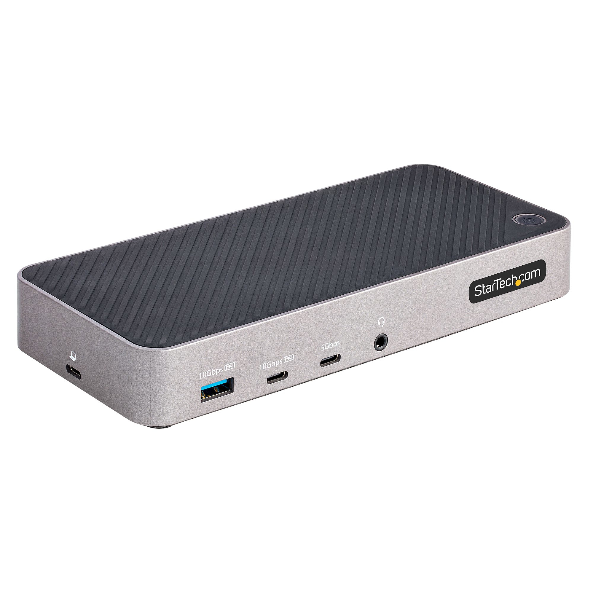 STARTECH.COM USB-C Triple Monitor Docking Station HDMI/DisplayPort 5-Port USB 3.2 Gen 2 Hub GbE 100W USB PD Universal Docking St