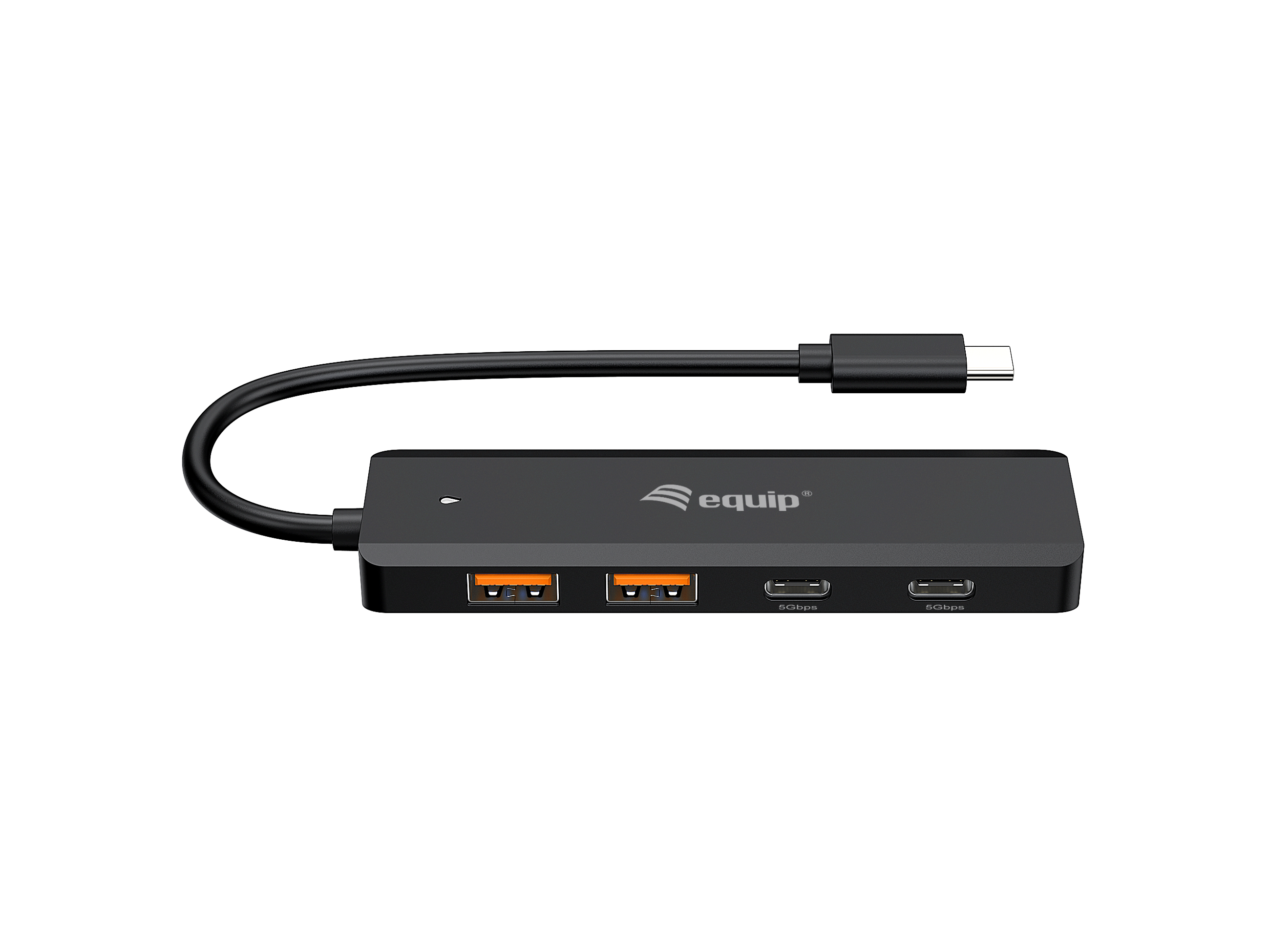 Equip 4-Port USB-C3.2-Hub->2xUSB-A 3.2/2xUSB-C/USB-C 10Gbps
