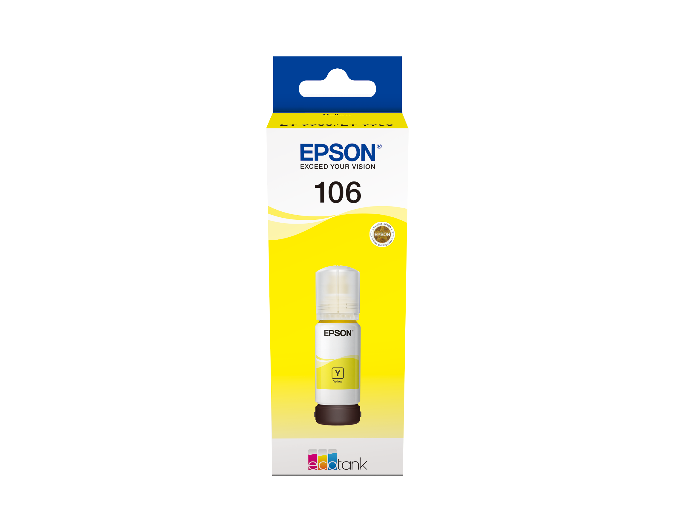 EPSON 106/T00R44 gelb Tintenflasche