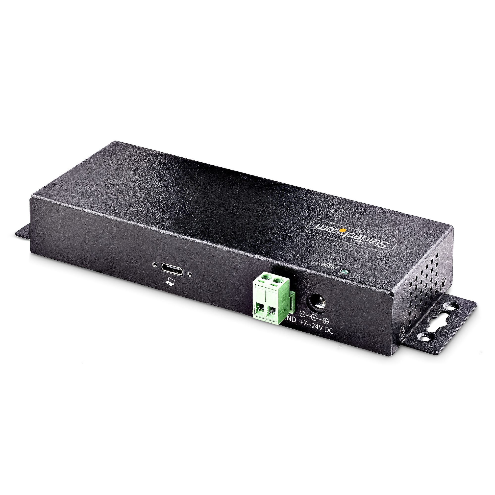 StarTech.com 7-Port USB-C Hub 7 Ports 10Gbps Aktiver Stromversorgung ESD-Schutz Schwarz