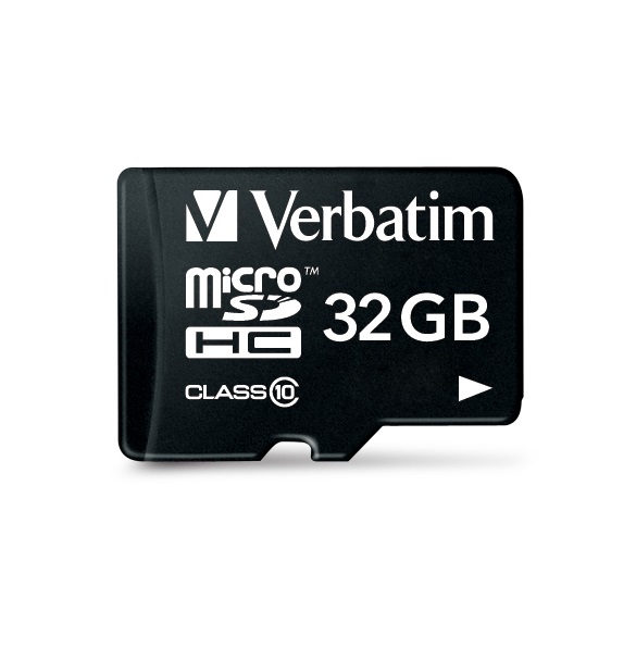 verbatim Speicherkarte microSDHC-Card Premium, 32 GB, 1 St.