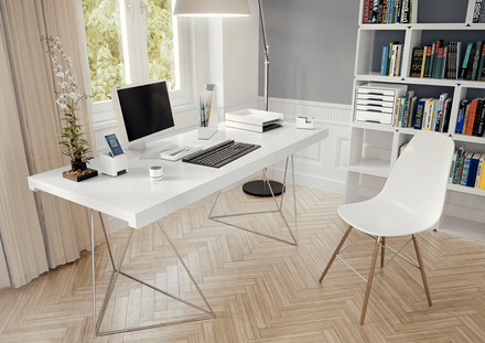 LEITZ Tischabroller WOW Duo Colour perlweiß/grau