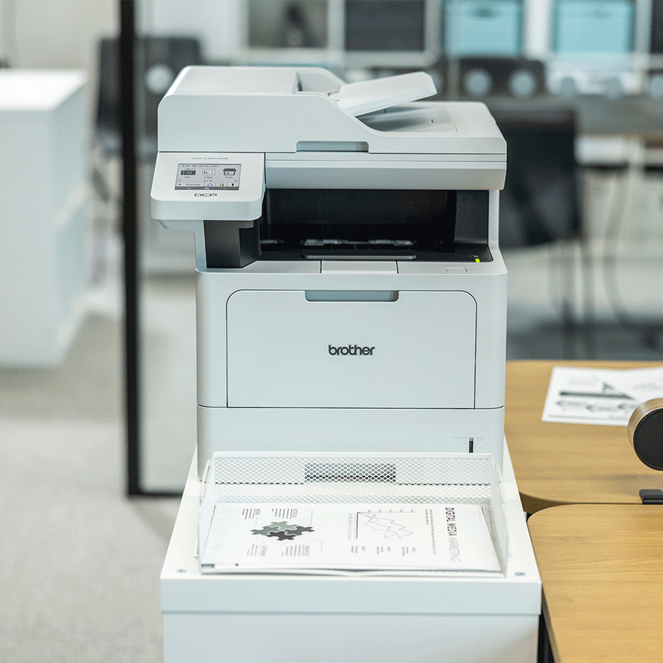 brother MFC-L5710DN 4 in 1 Laser-Multifunktionsdrucker grau