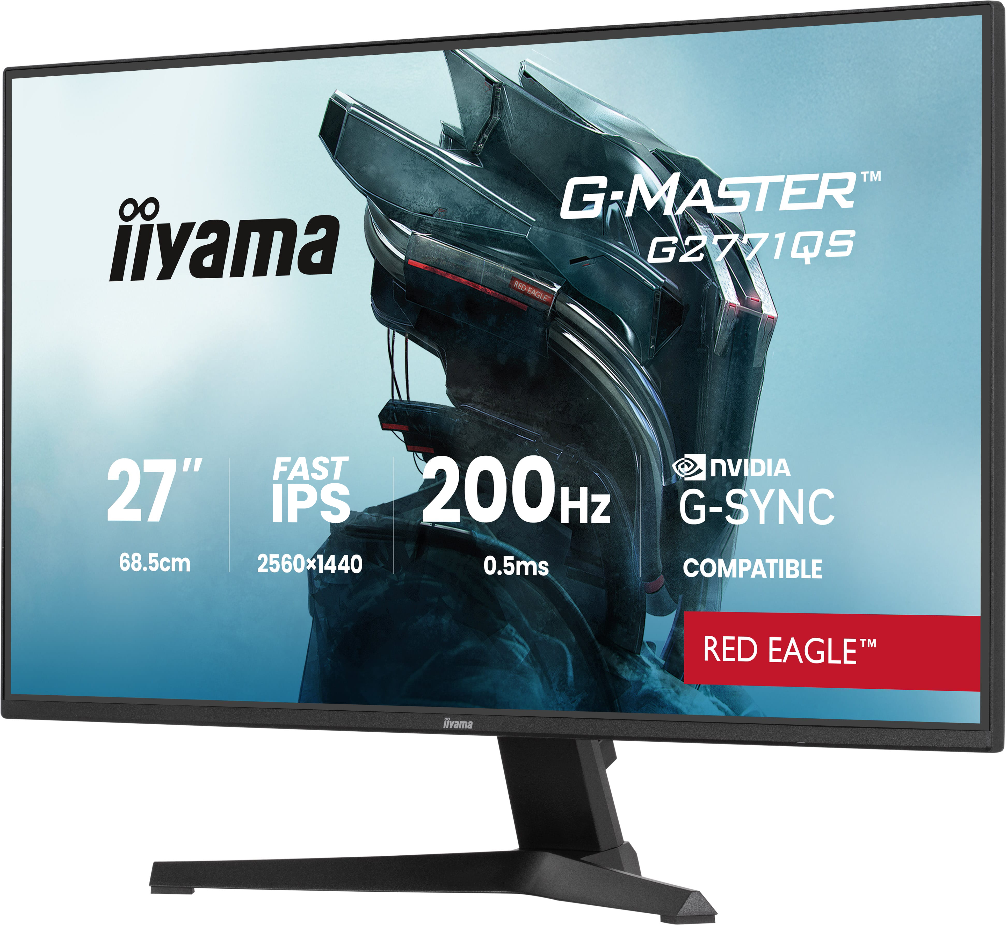 IIYAMA 68.6cm (27) G2771QS-B1 16:9 2xHDMI+DP IPS Black