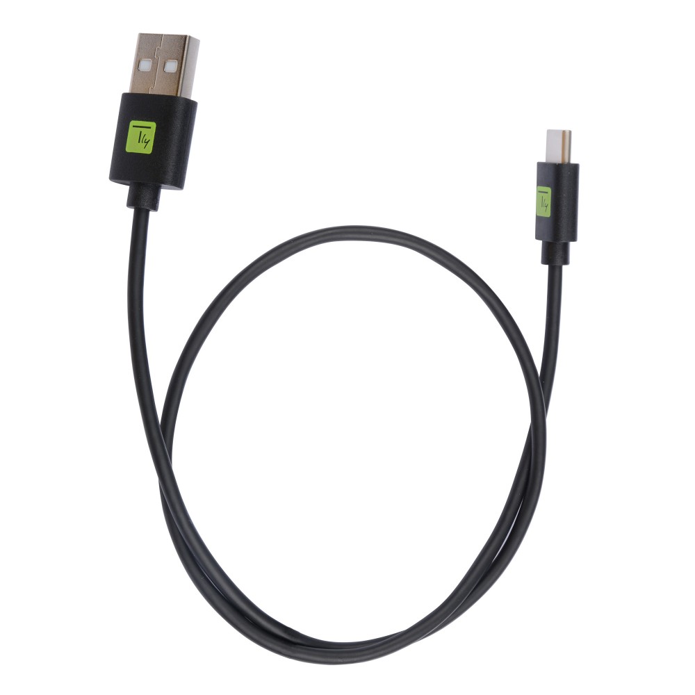 TECHLY USB3.1 Kabel Stecker Typ-A - Stecker USB Typ-C Schwarz 0.5m