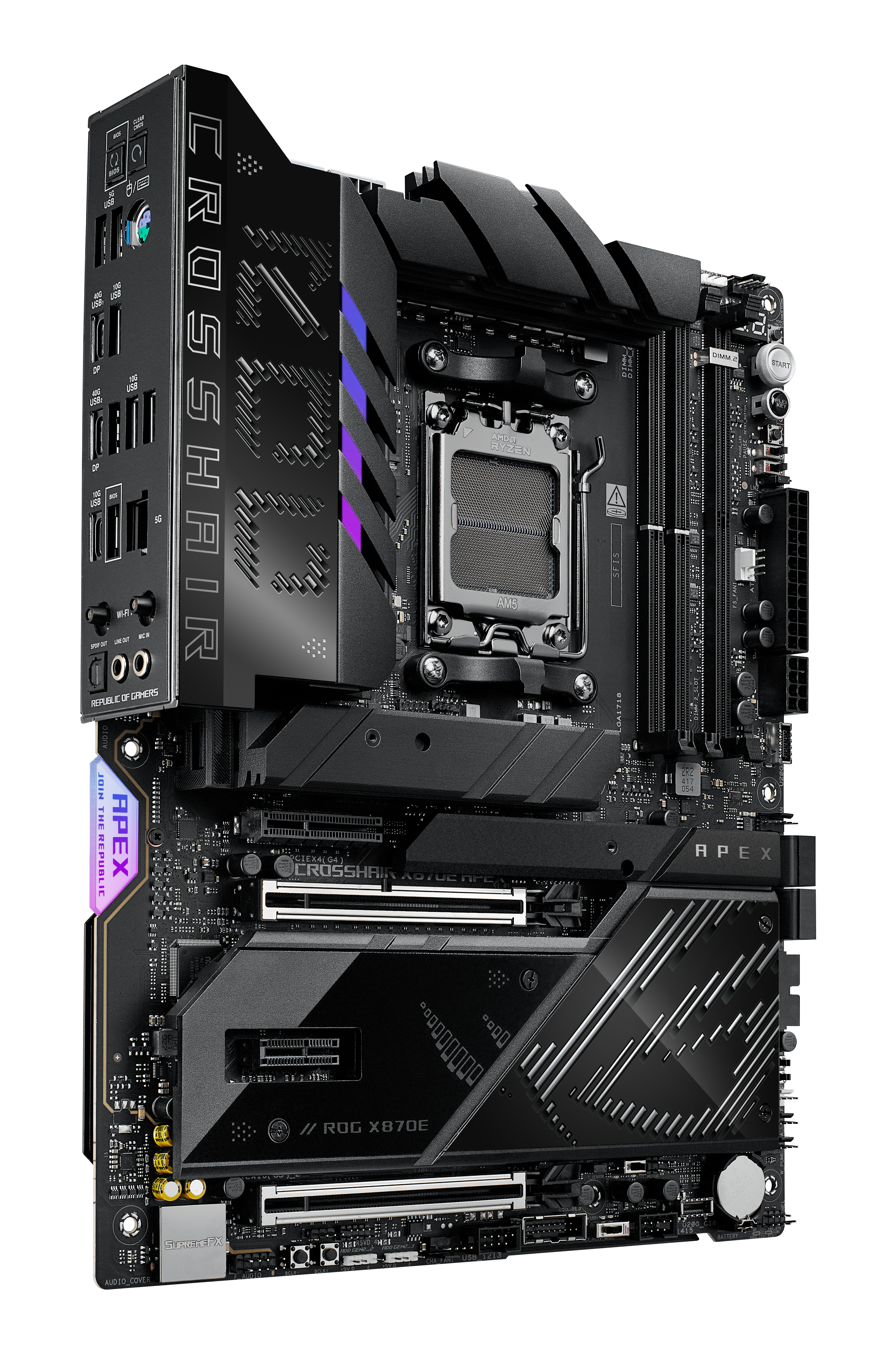 ASUS ROG CROSSHAIR X870E APEX AM5 MB 2xDDR5