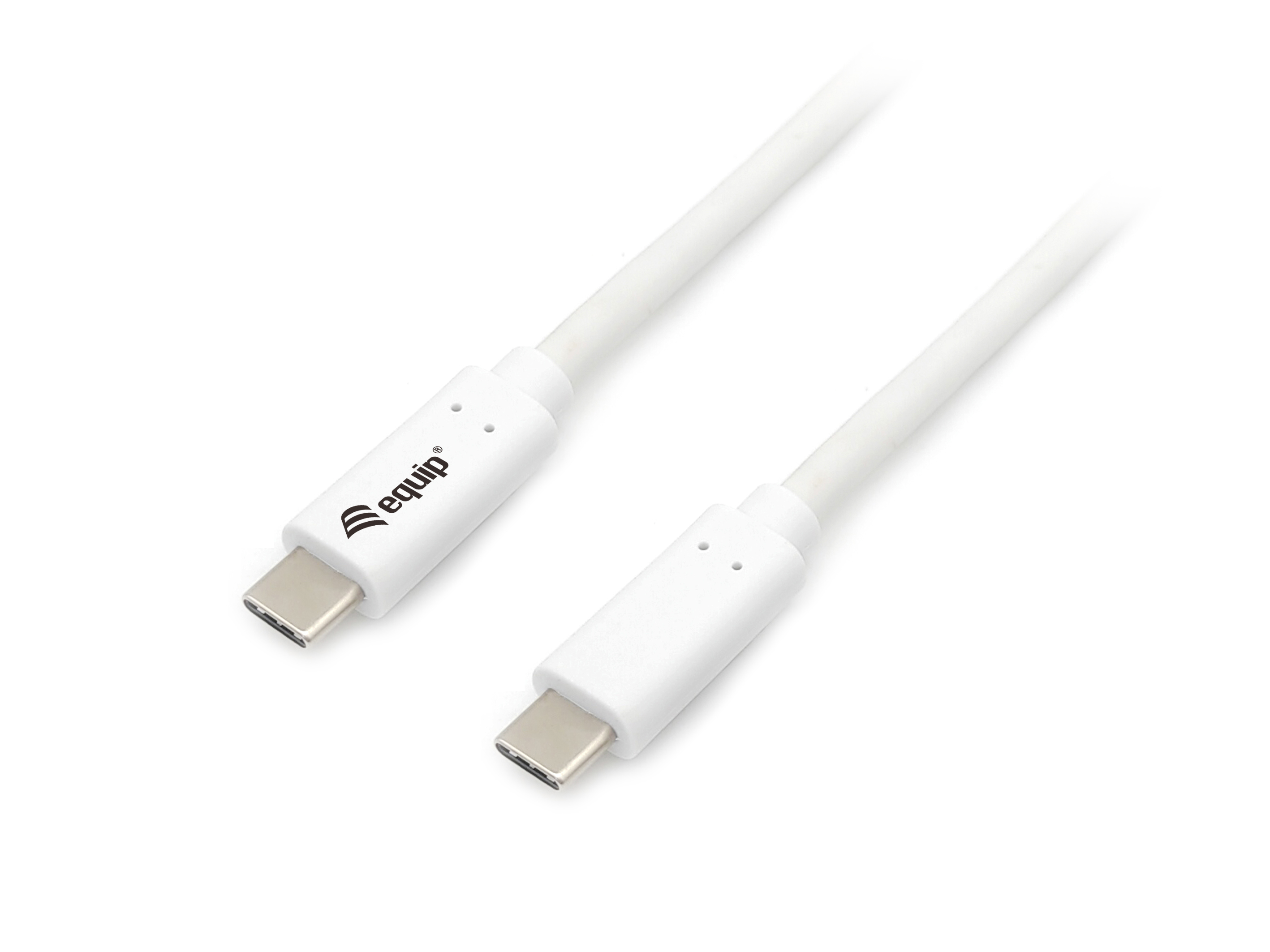 Equip Kabel USB-C3.2->C Gen1 PD60W St/St 0.50m weiß