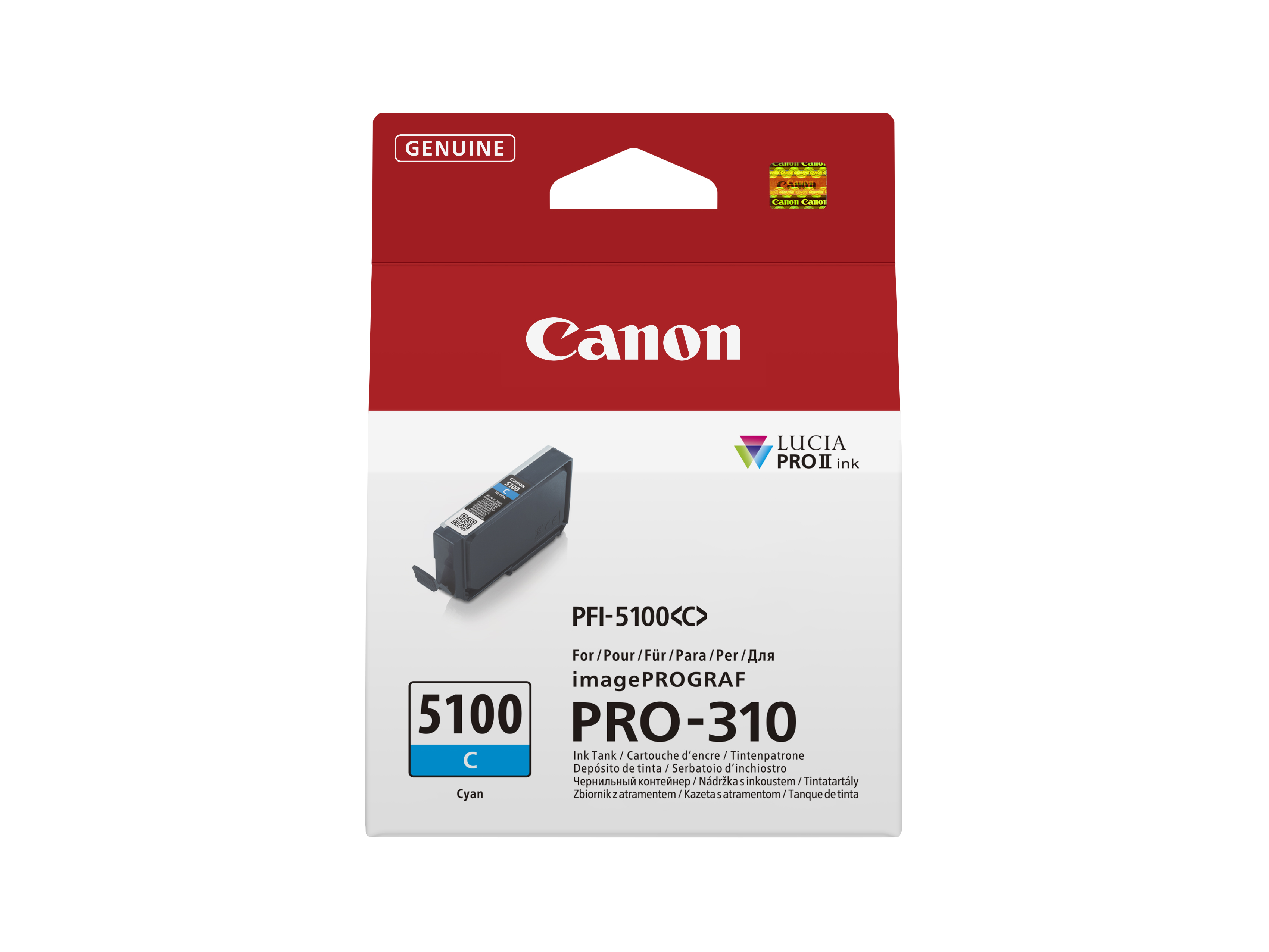 Canon PFI-5100 C cyan Druckerpatrone