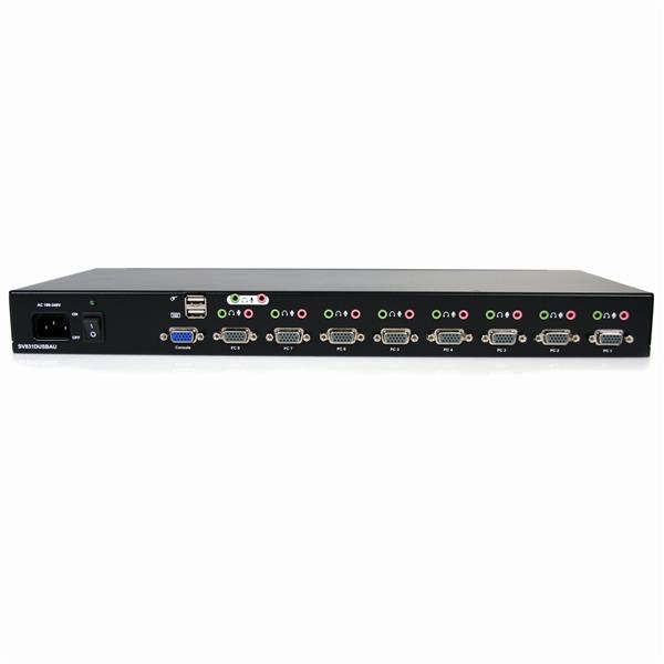 8 PORT USB VGA KVM SWITCH IN