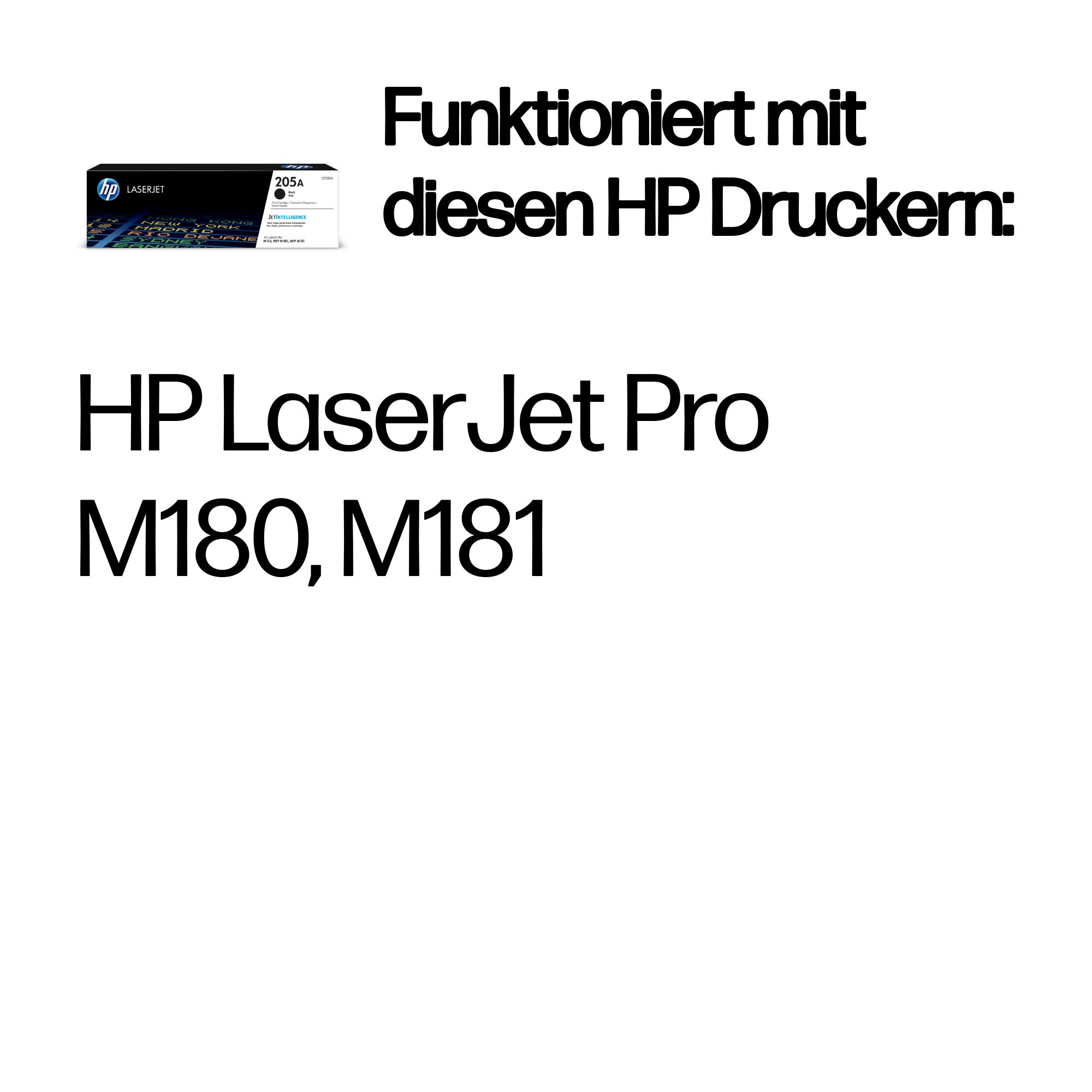 HP 205A Schwarz LaserJet Tonerpatrone
