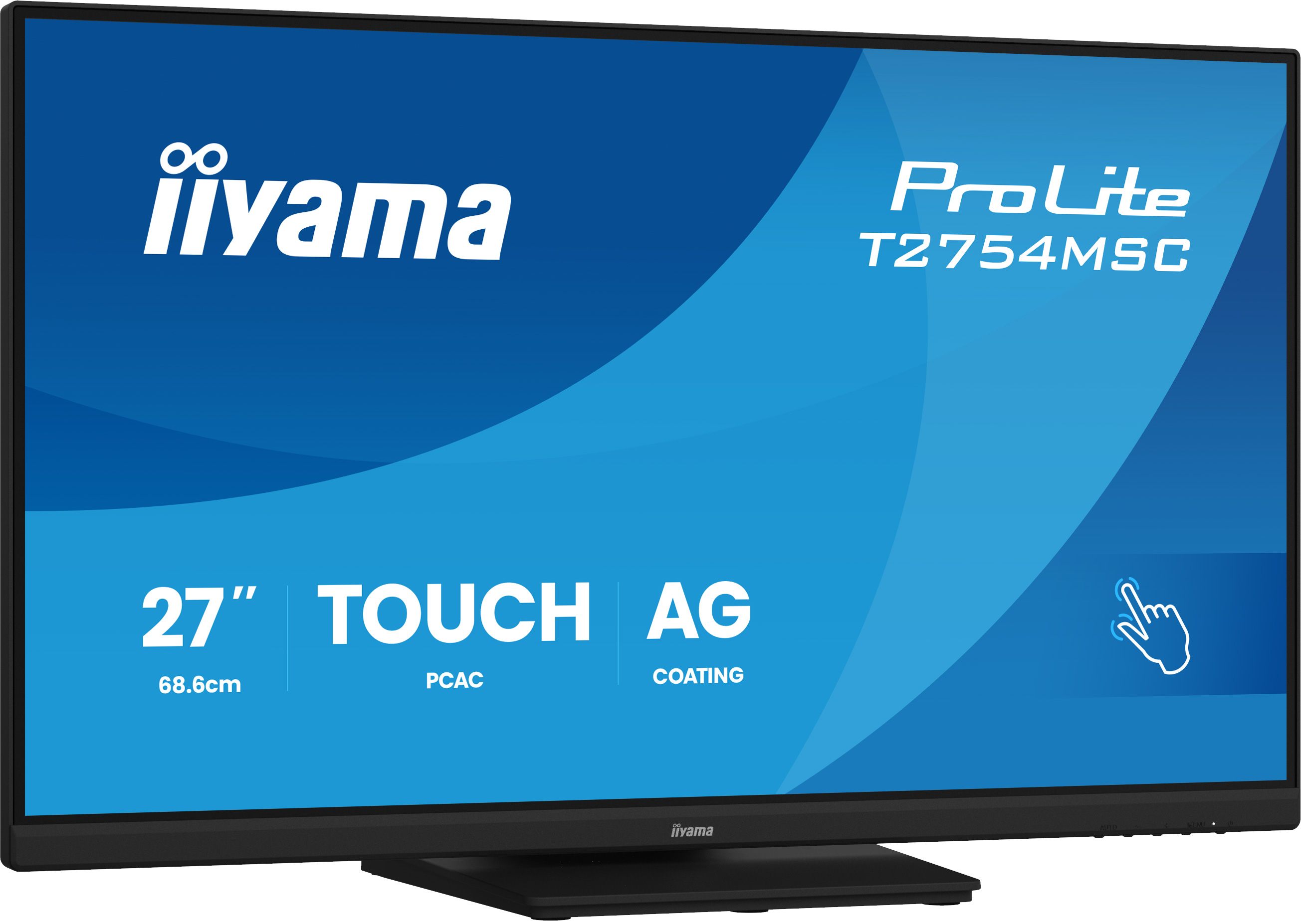 IIYAMA 68.6cm (27) T2754MSC-B2AG 16:9 M-Touch VGA+HDMI