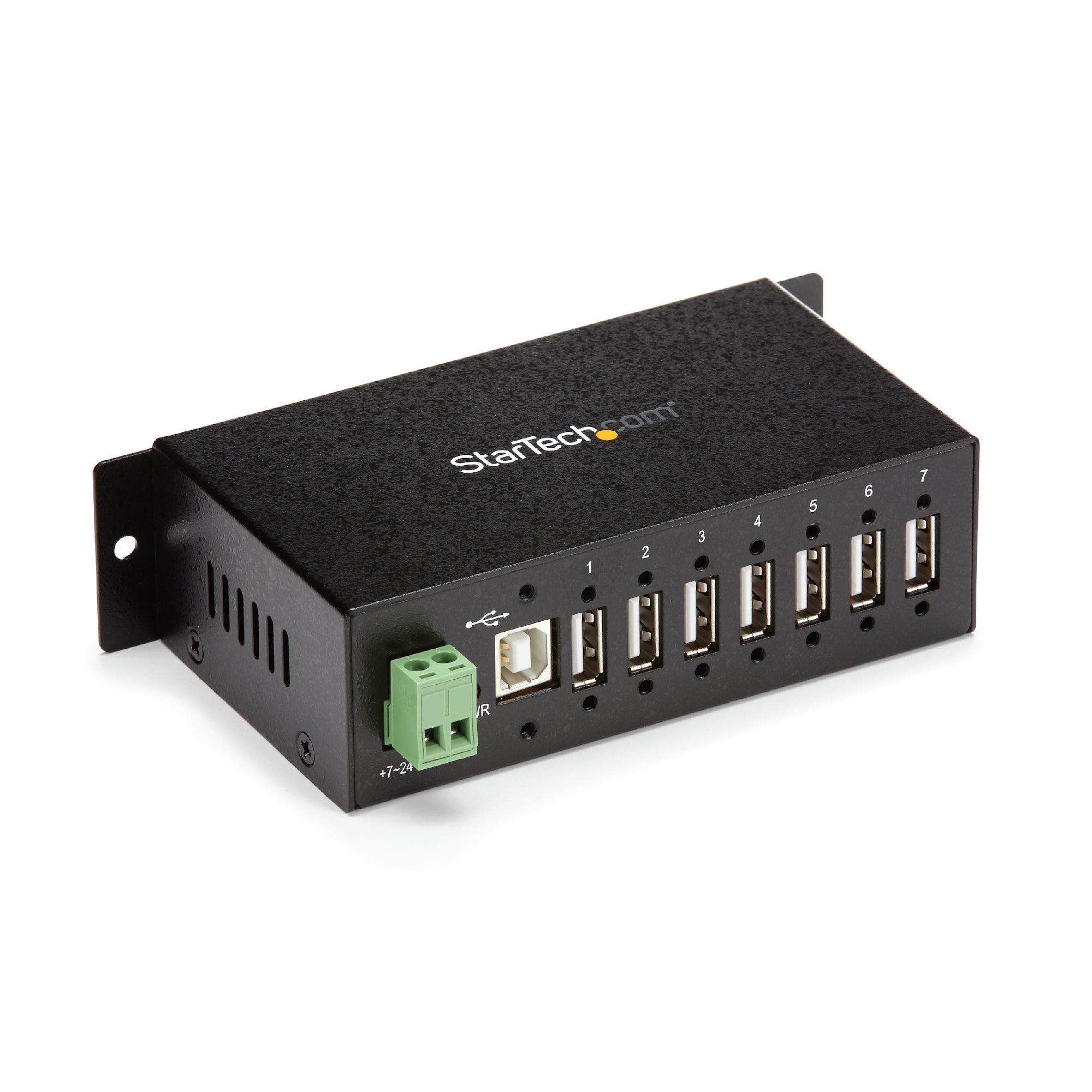 STARTECH.COM 7Port Industrial USB 2.0 Hub with ESD and 350W Surge Protection