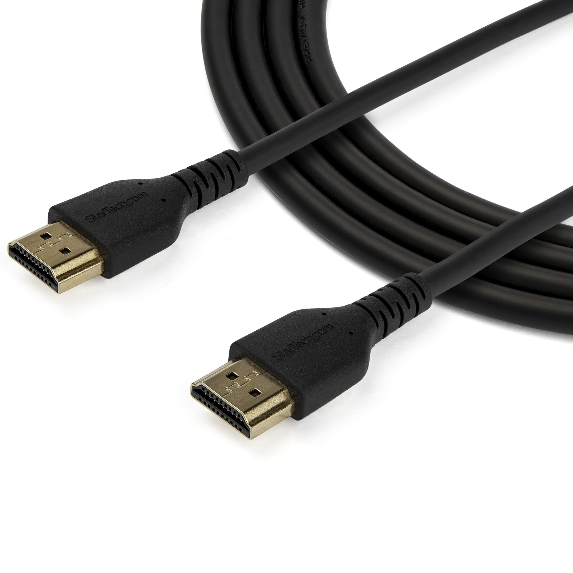 STARTECH.COM 2m Premium High Speed HDMI Kabel mit Ethernet - 4K 60Hz - Hochleistungs-HDMI-zertifiziertes Kabel - Aramidfaser