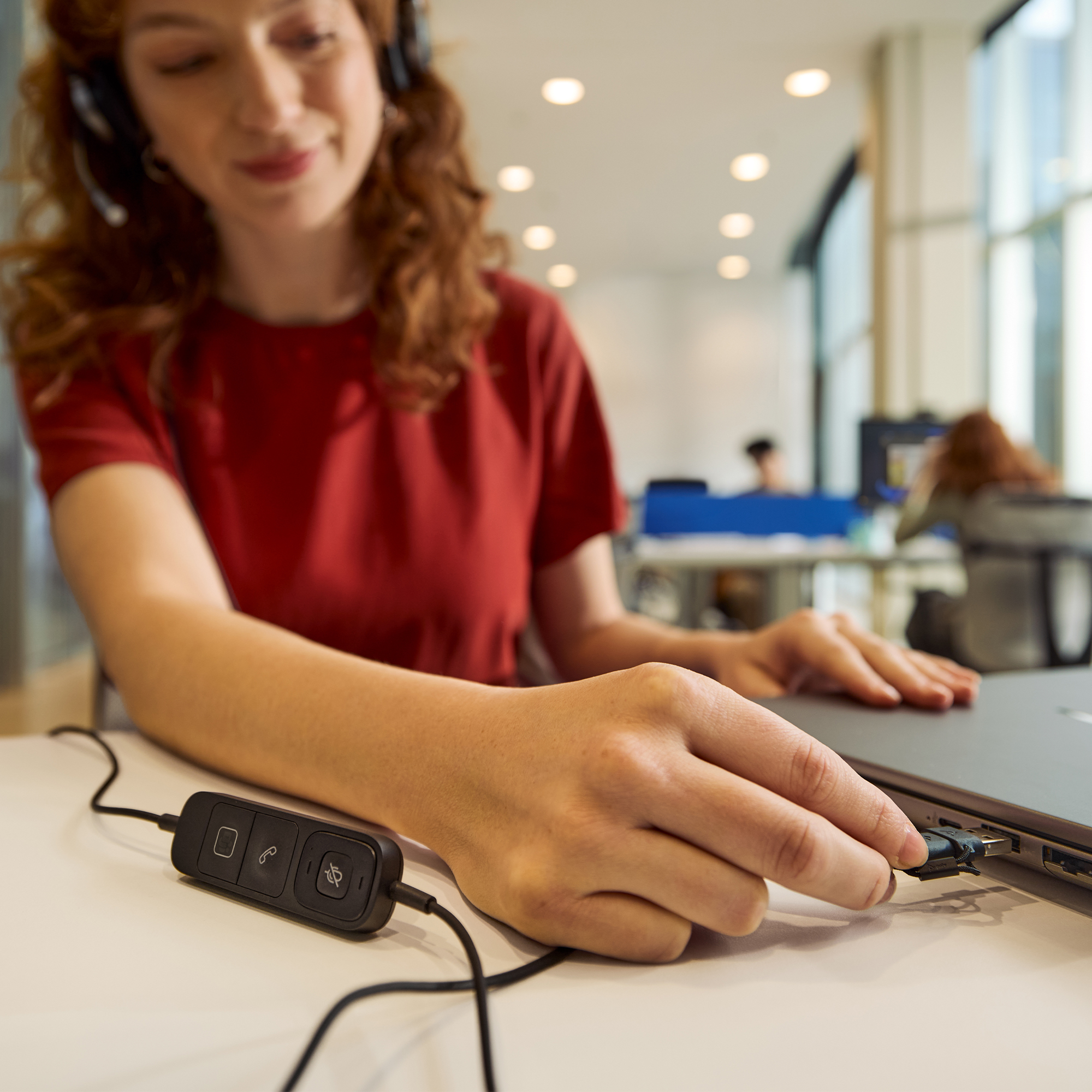 Poly Mission 625 Stereo Teams USB-C/A bulk