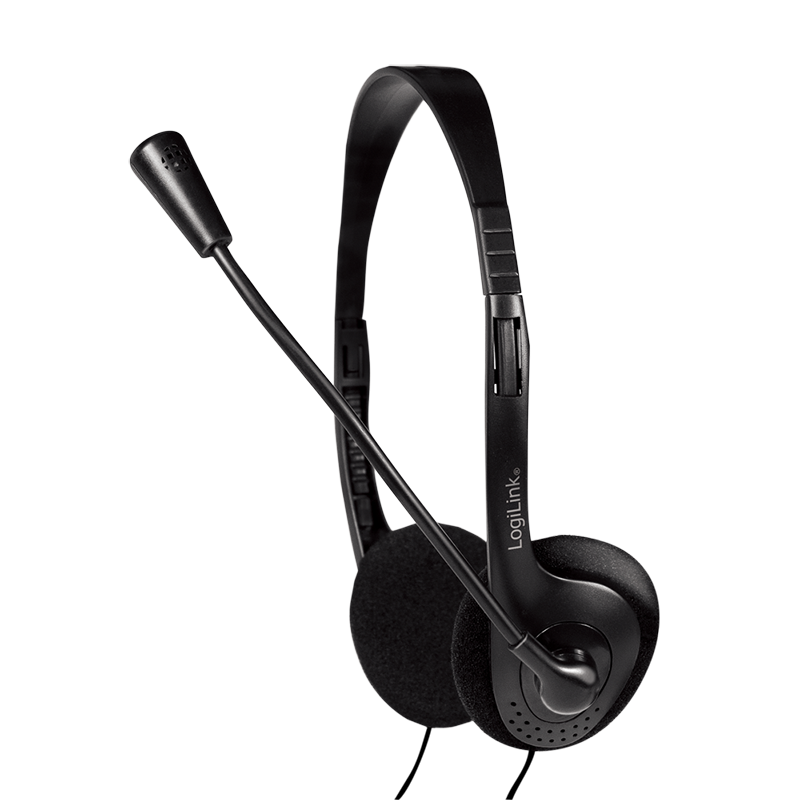 LogiLink Headset Stereo with microphone 2x 3.5mm HS0052