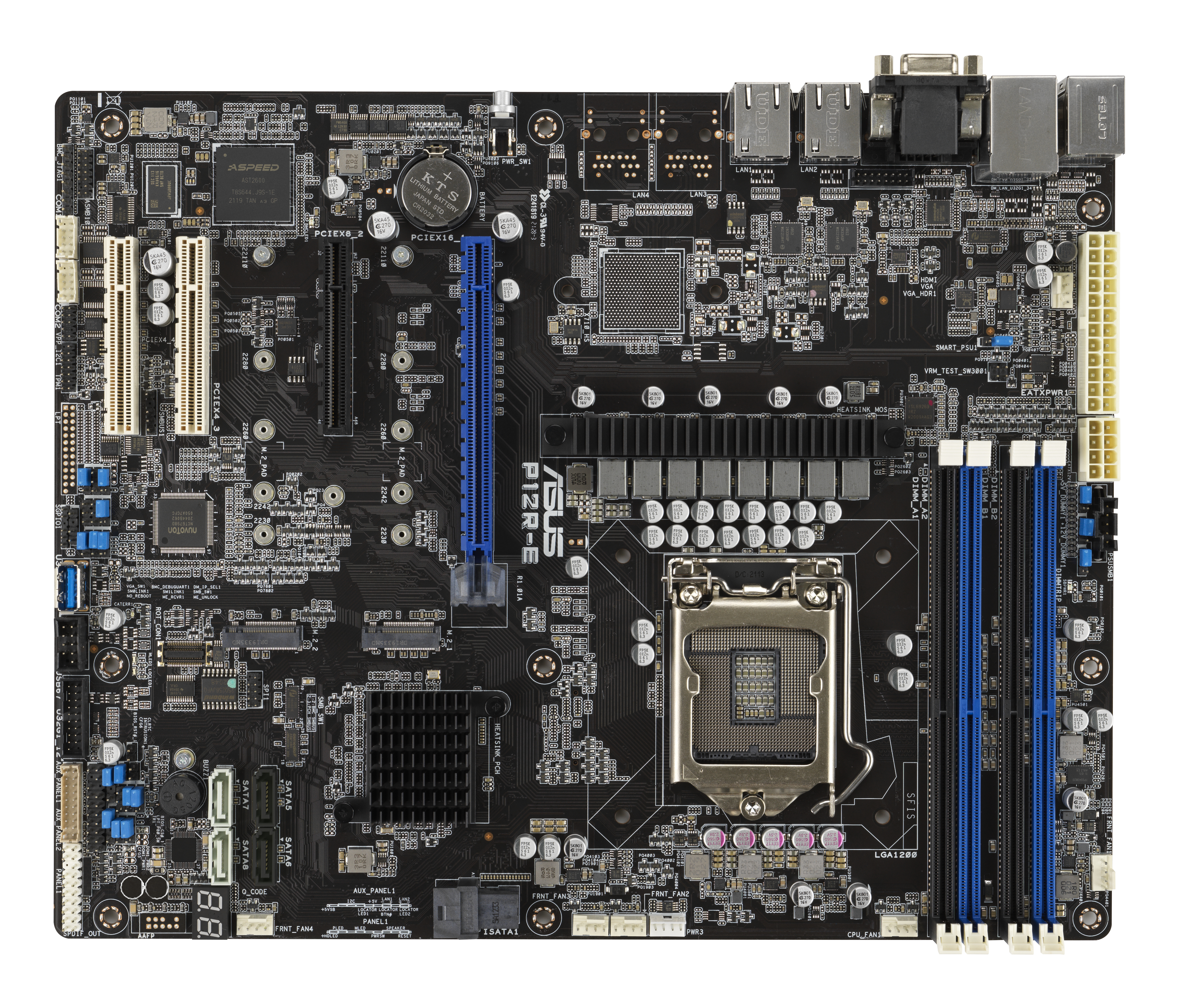 ASUS P12R-E ATX 1x LGA 1200 DDR4 2x1G