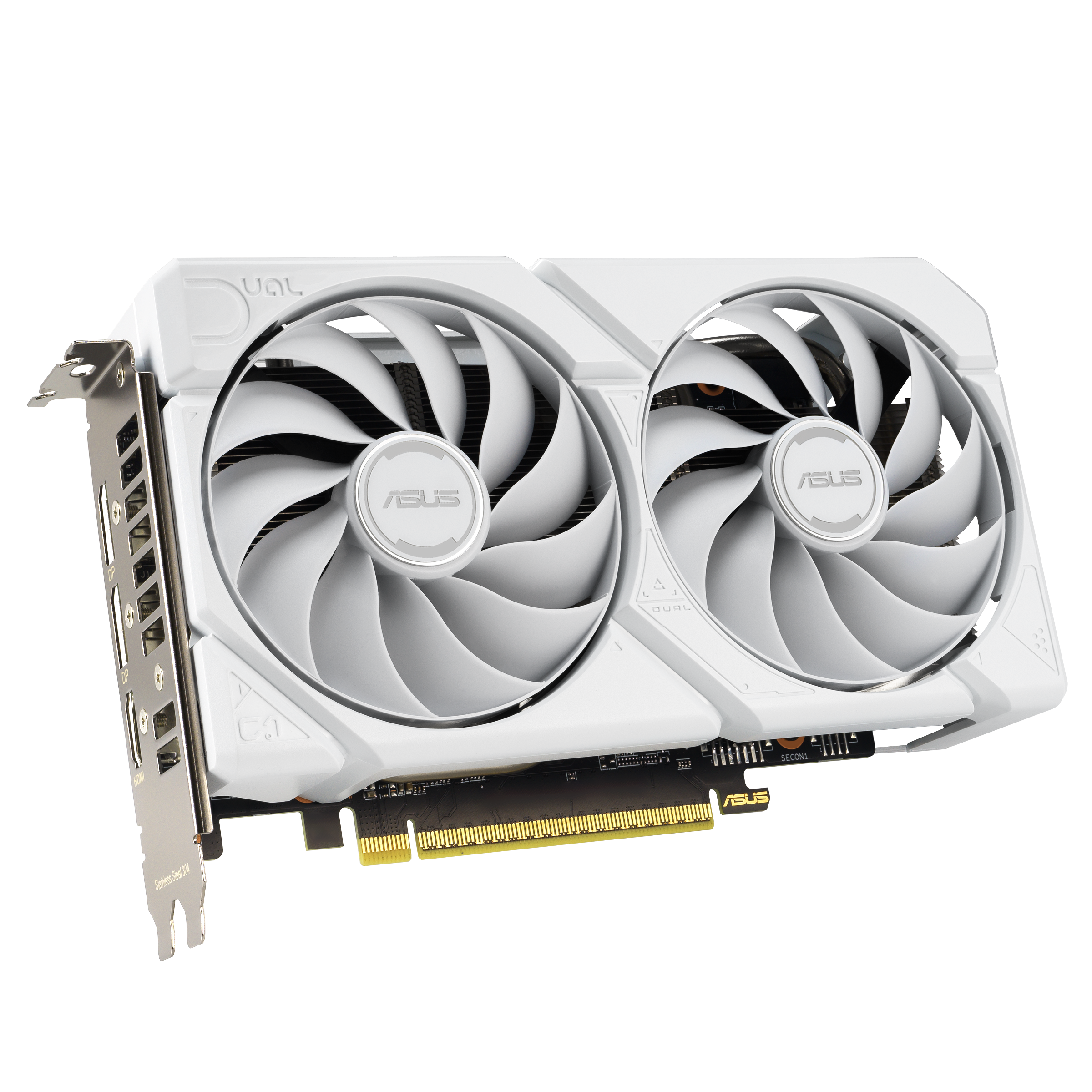VGA ASUS RADEON RX 9060 XT 16GB DUAL WHITE