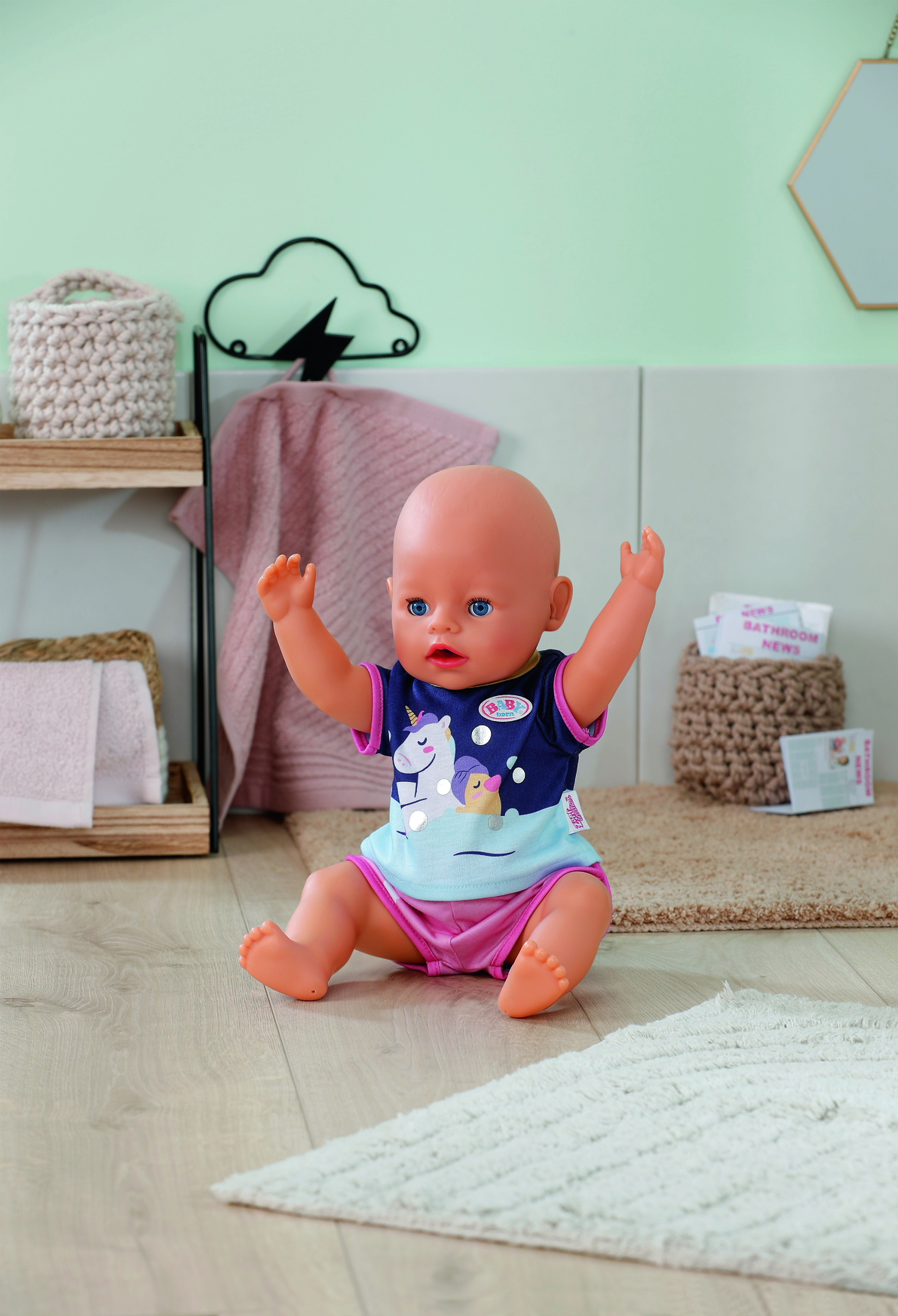 BABY born® Einhorn Pyjama 43cm, Puppenzubehör