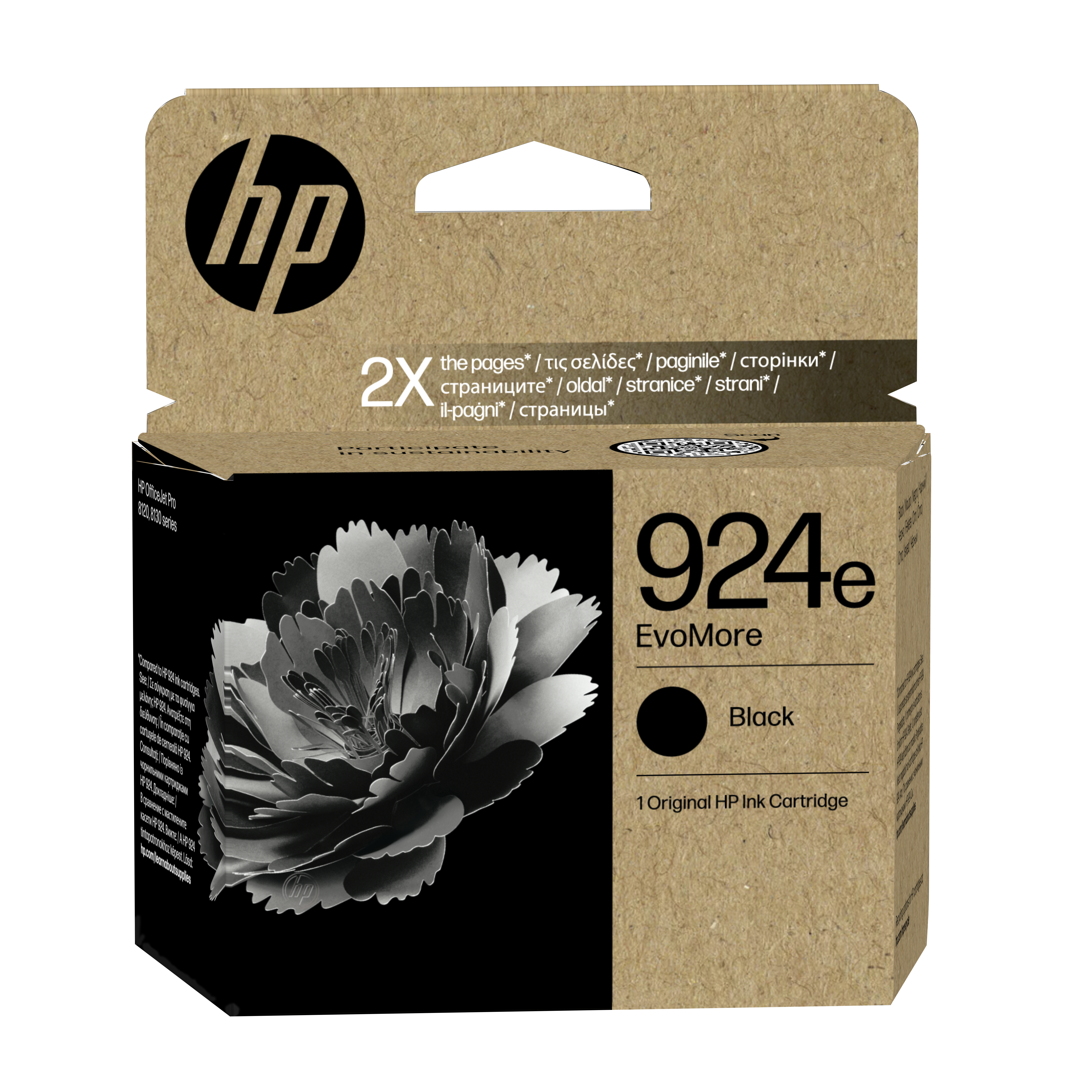 HP 924e(4K0V0NE) schwarz Druckerpatrone