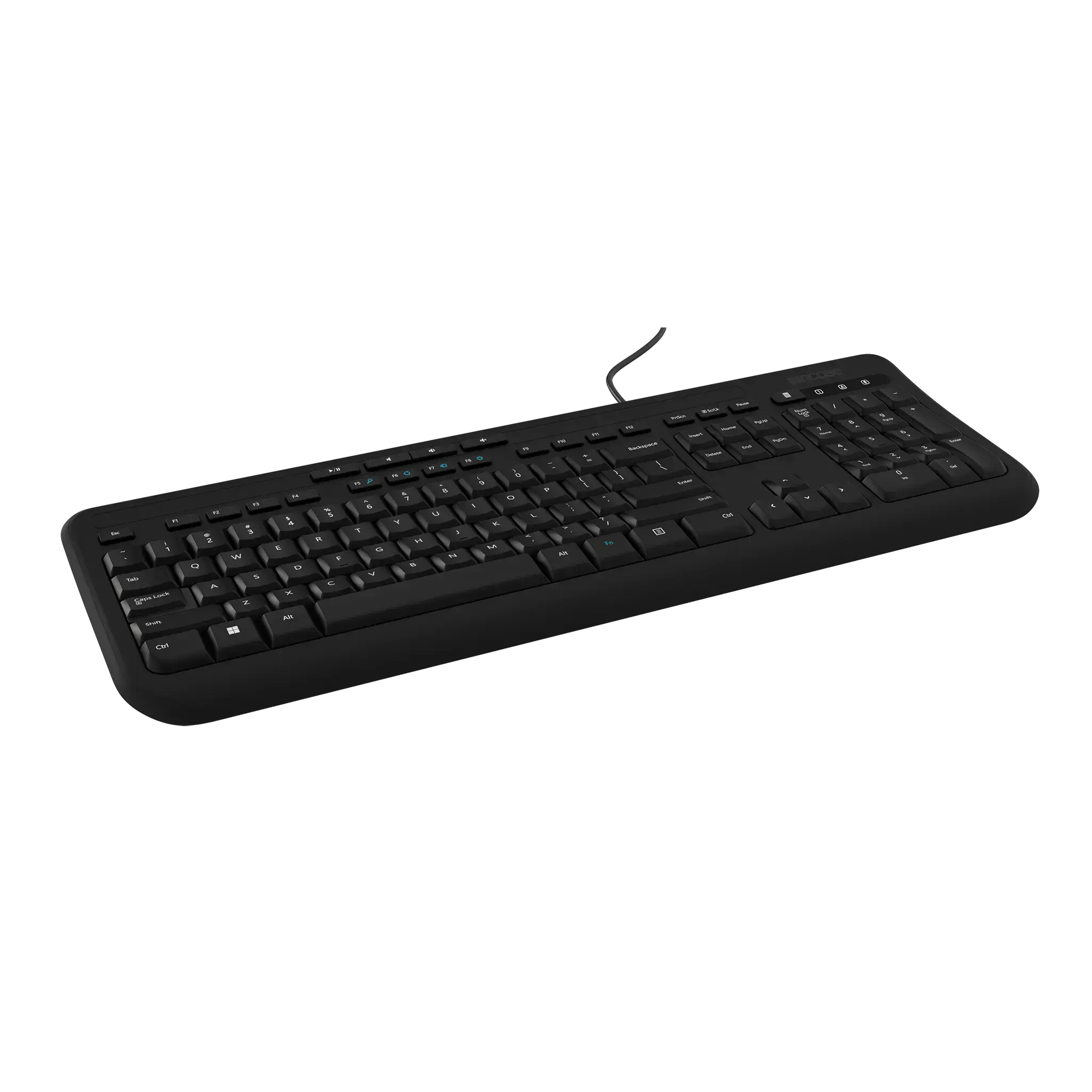 WIRED KEYBOARD 600 EN-UK LAYOUT QWERTY BLACK UK LAYOUT