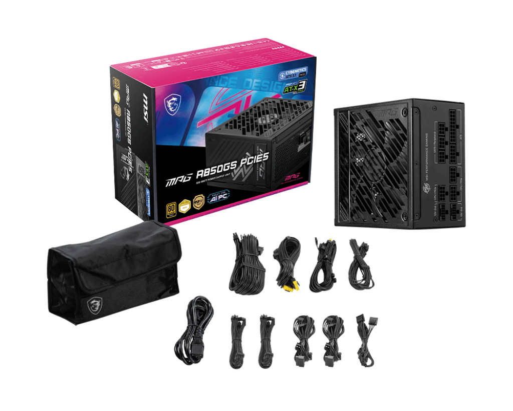 MSI Netzteil MPG A850GS PCIE5 850Watt