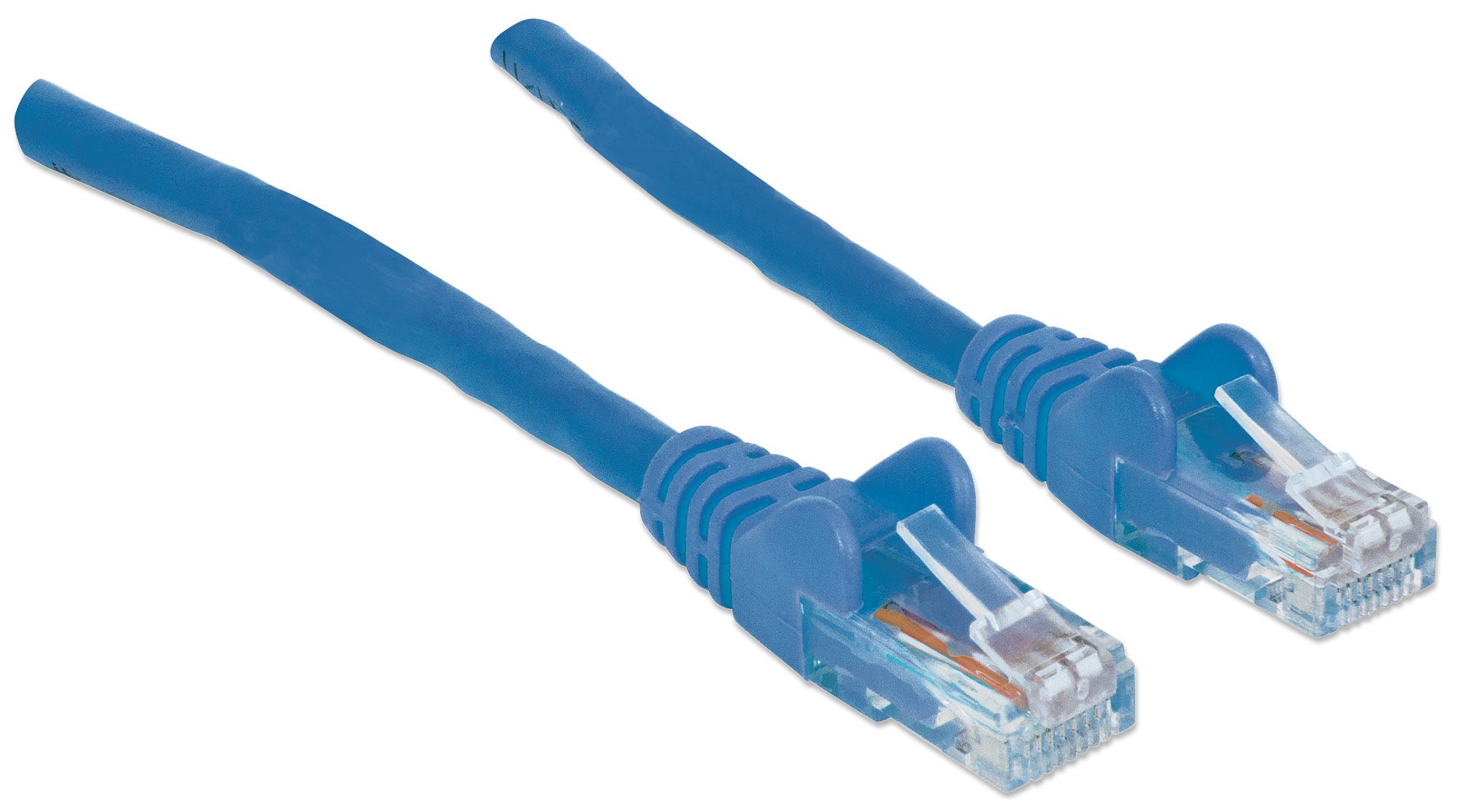 INTELLINET Patchkabel Cat6A CU S/FTP LSZH 7.50m blau