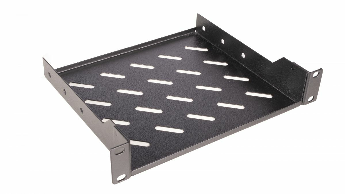 Equip 10 Fachboden fest für Serverschränke 20cm 1U schwarz