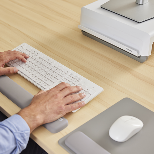 Fellowes Breyta Handgelenkauflage Silikon Grau