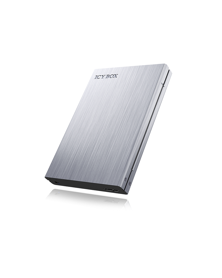 Geh. IcyBox USB 3.0 2,5 SATA3 HDD/SSD -> PC/MAC Aluminium retail