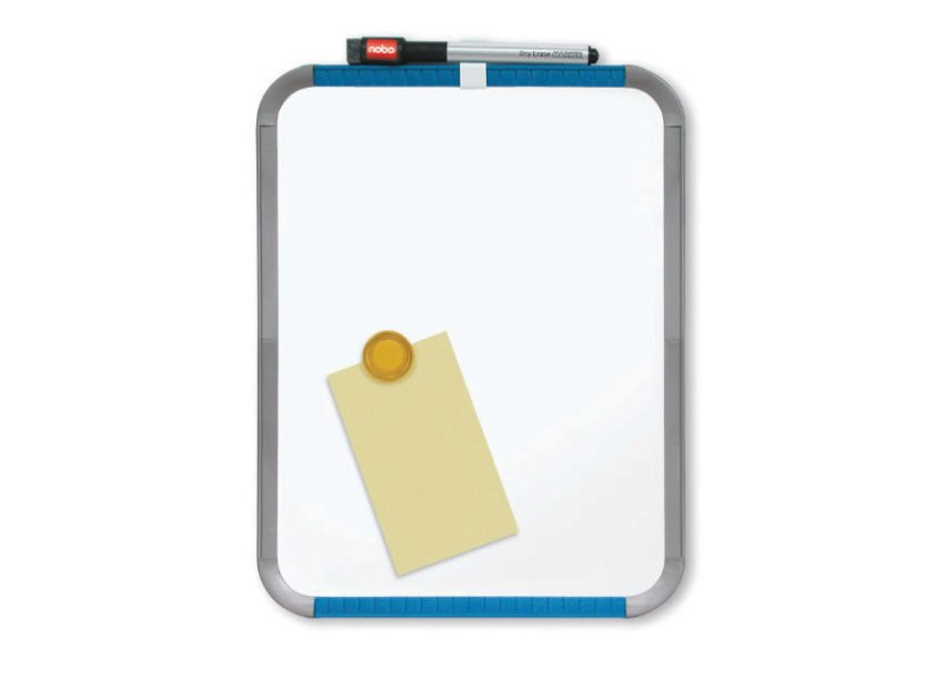 nobo Whiteboard 36,3 x 28,0 cm weiß Stahl