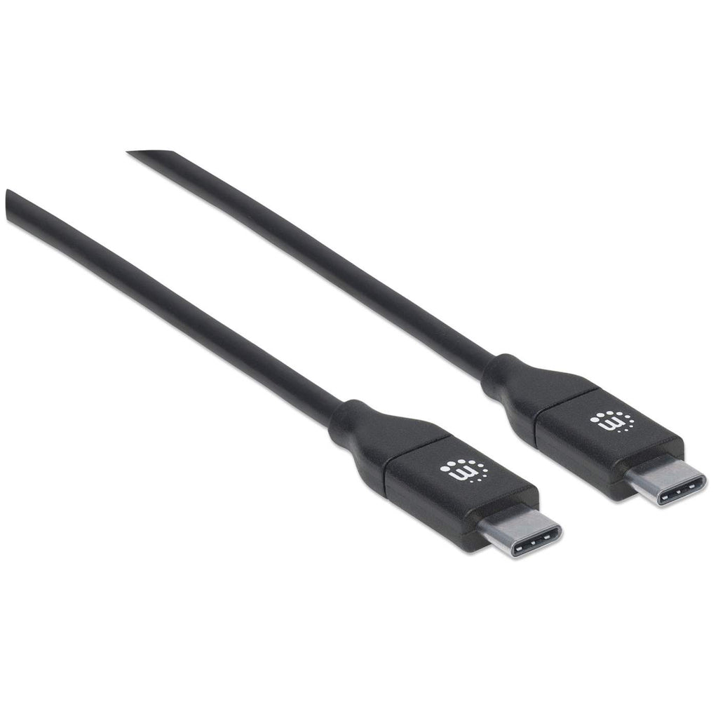 MANHATTAN USB 2.0 Kabel 480Mbit/s C-Stecker auf C-Stecker 2m