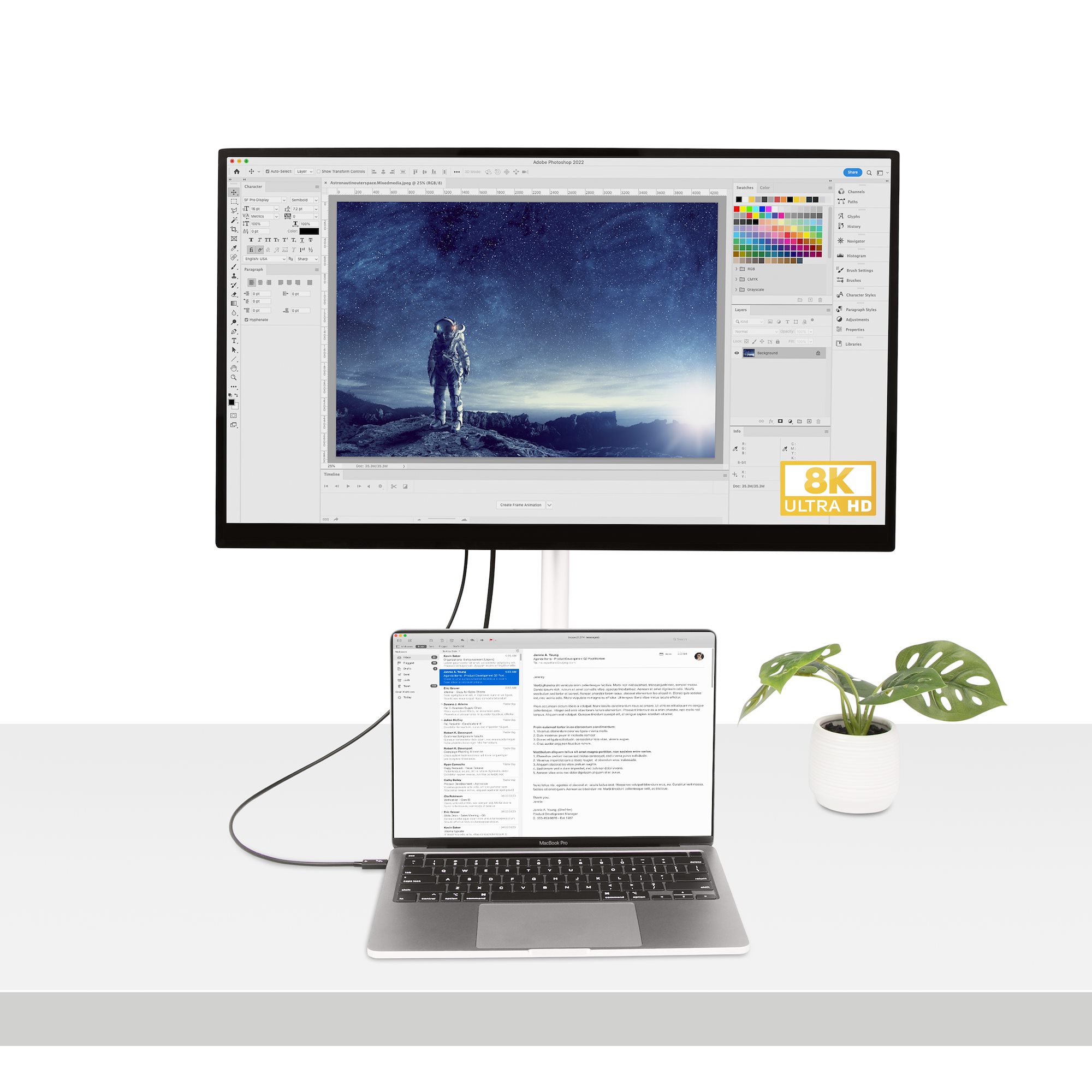 STARTECH.COM 1m Thunderbolt 4 Kabel 40Gbit/s 100W PD 4K/8K Video Intel-zertifiziert USB4/Thunderbolt 3/USB 3.2/USB C Kompatibel