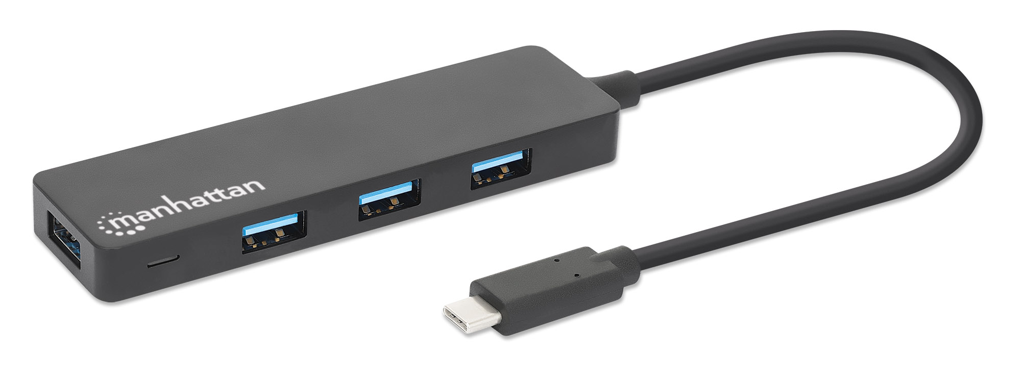 MANHATTAN 4-Port USB 3.2 Gen 1 Hub C-Stecker auf 4x A-Buchse