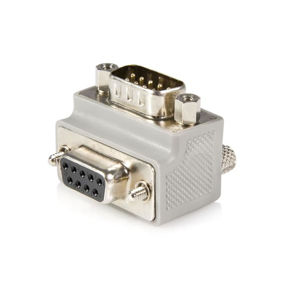 RIGHT ANGLE DB9 SERIAL CABLE CABLE ADAPTER TYPE 1 - M/F