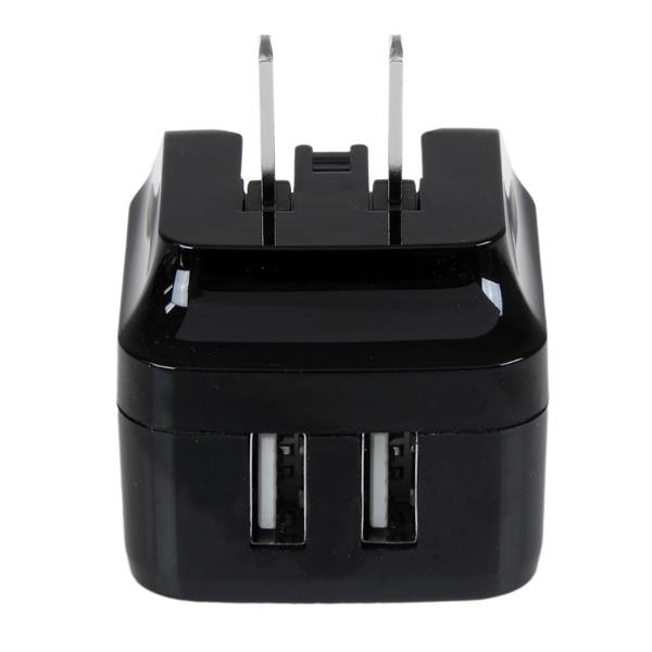 2 PORT USB TRAVEL WALL CHARGER 17W / 3.4A - 110V/220V