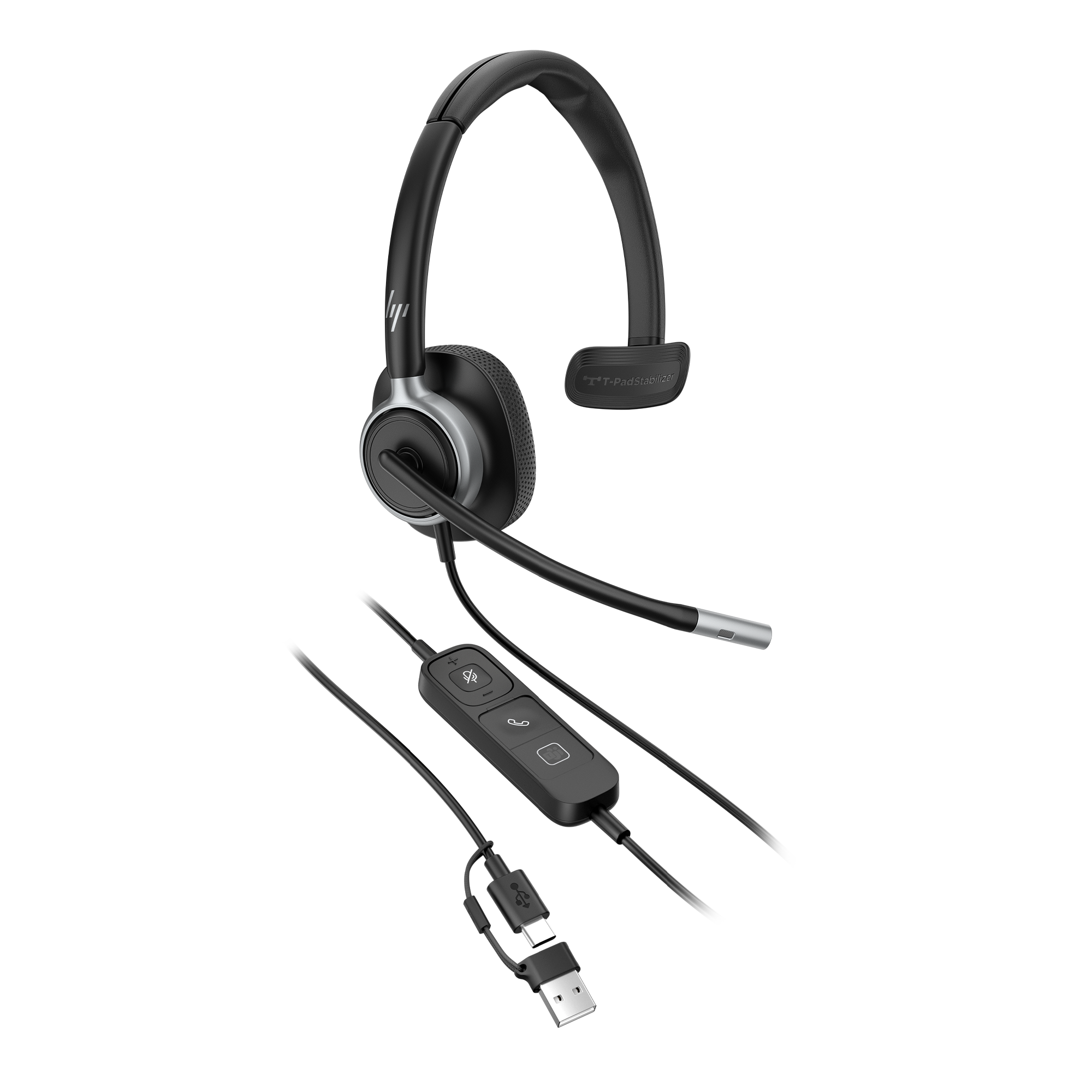 Poly Mission 615 Mono Teams USB-C/A