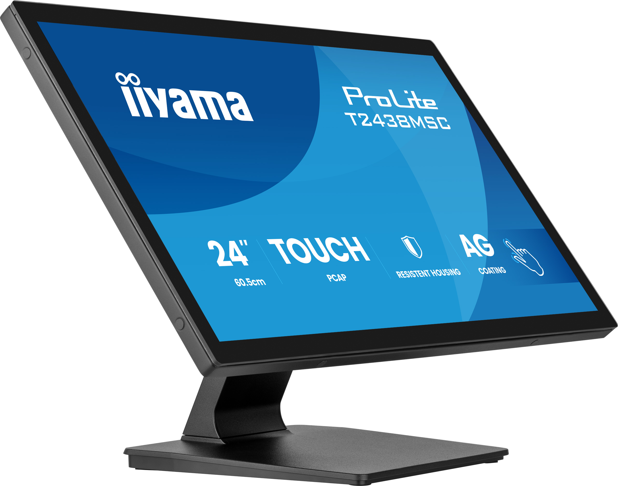 IIYAMA 60.5cm (23,8) T2438MSC-B2 16:9 M-Touch HDMI+DP+USB