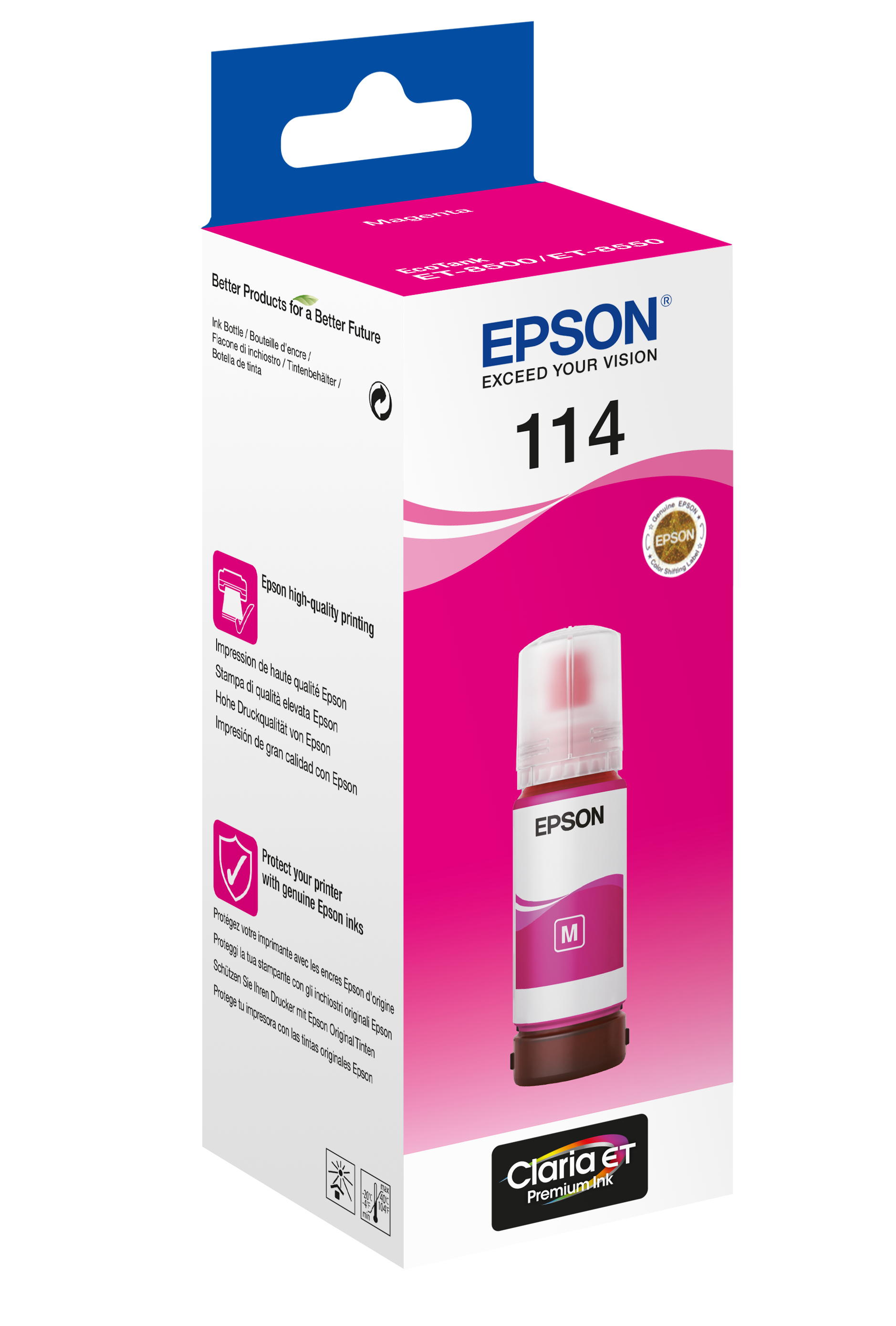 EPSON 114/T07B3 magenta Tintenflasche