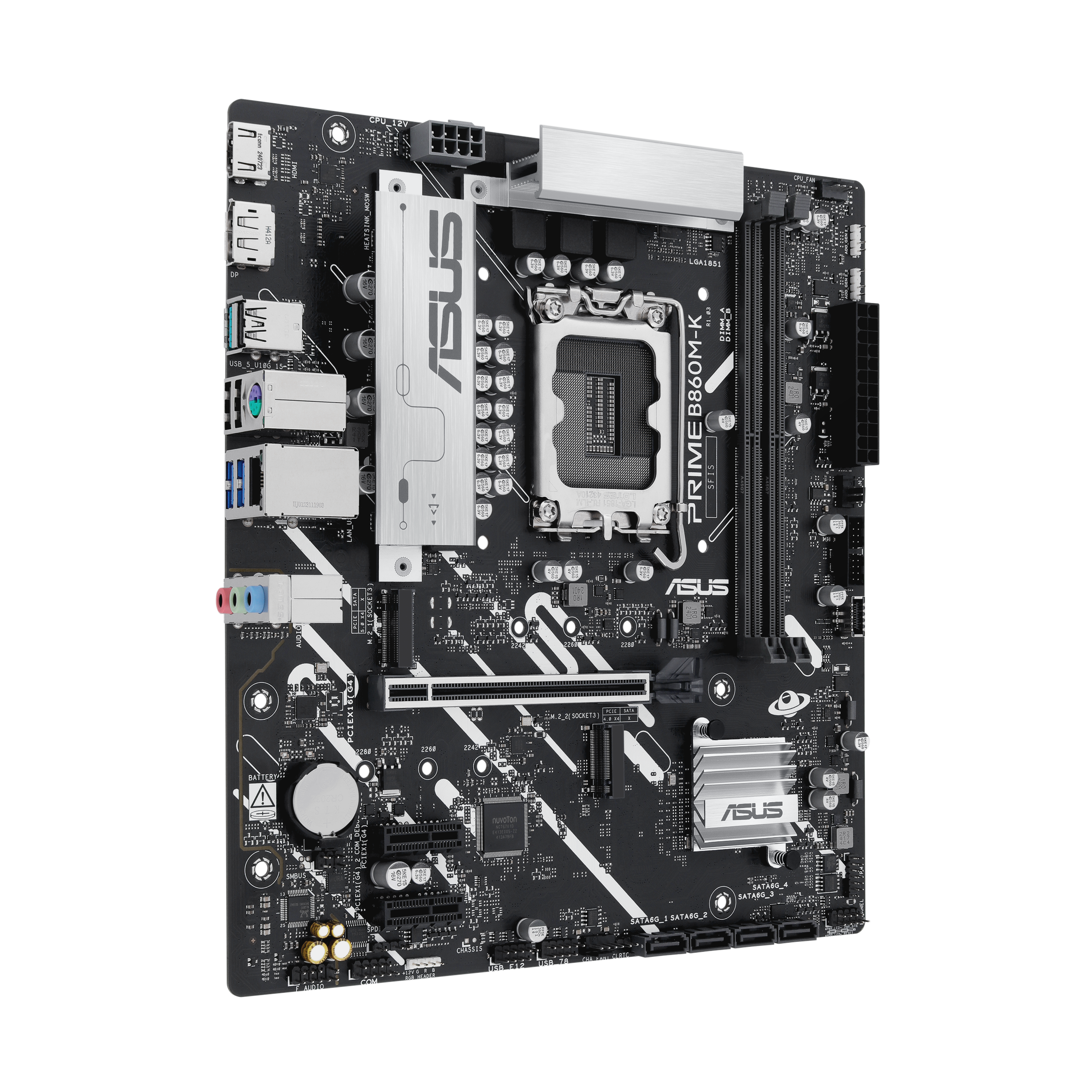ASUS PRIME B860M-K (INTEL,1851,DDR5,mATX)