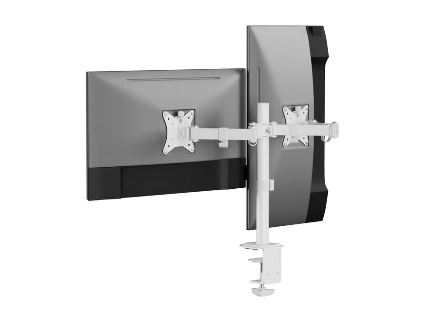 Equip Tischhalterung 17-32/2TFT 360° H.verst. 9Kg weiß retail