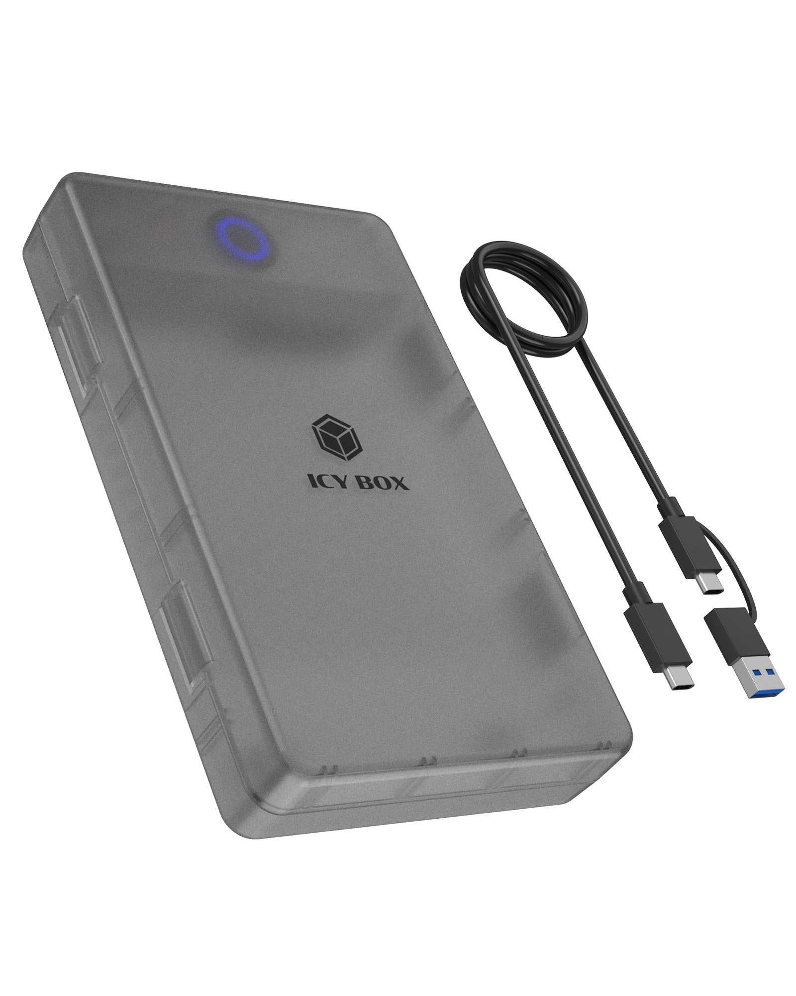 Geh. IcyBox Spade Base 388 für 2,5/3,5 SATA SSD/HDD