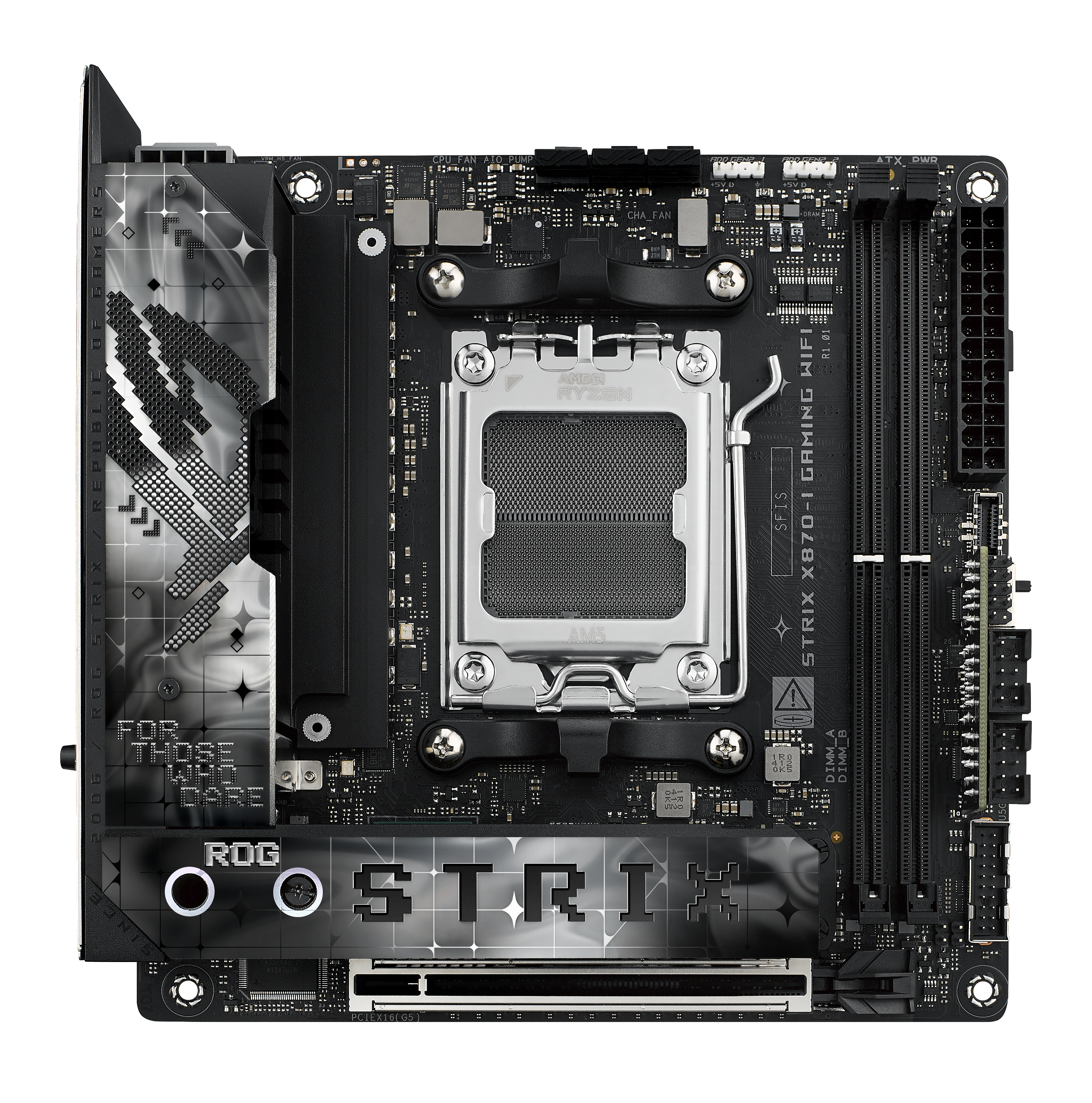 ASUS ROG STRIX X870-I GAMING WIFI AM5 DDR5 mini ITX MB