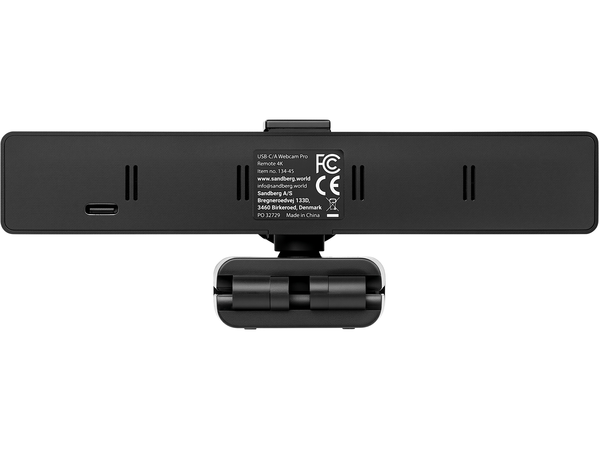 SANDBERG USB-C/A Webcam Pro Remote 4K
